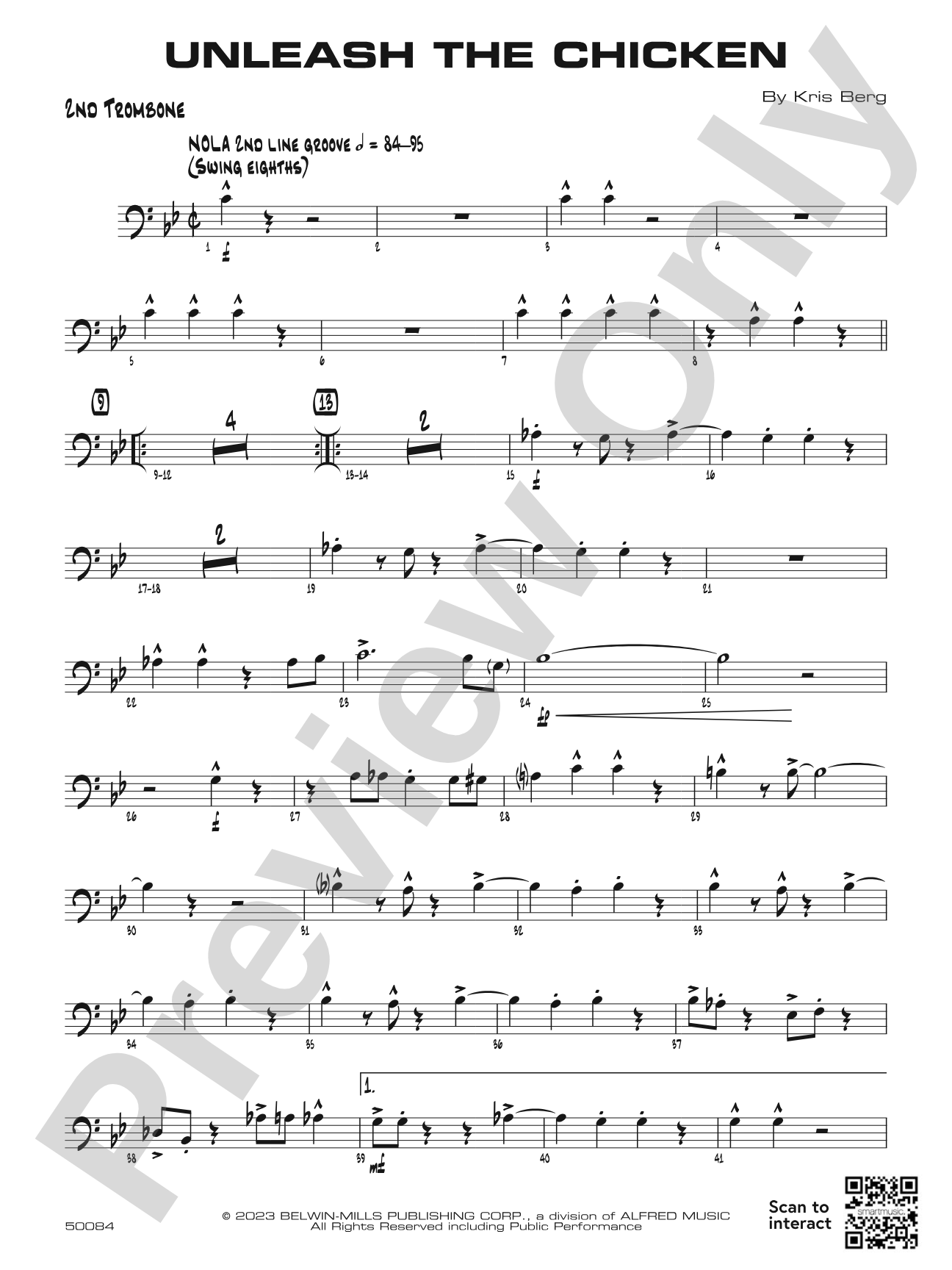 Unleash the Chicken: 2nd Trombone