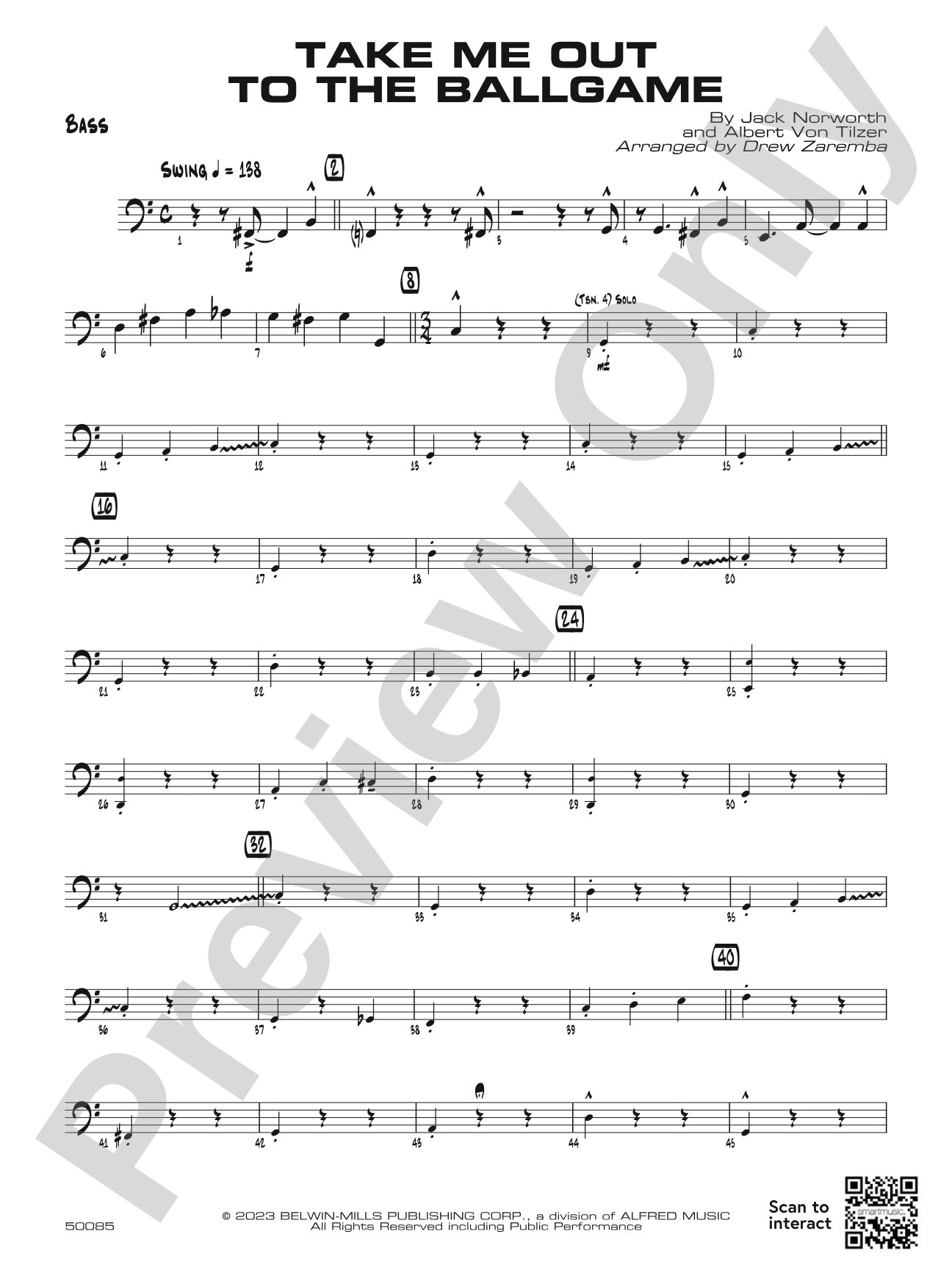 Take Me Out to the Ballgame: String Bass