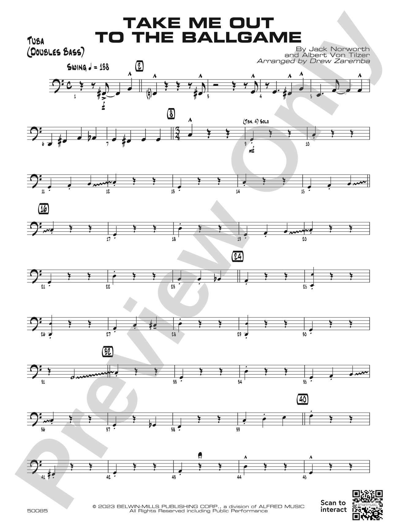 Take Me Out to the Ballgame: Tuba