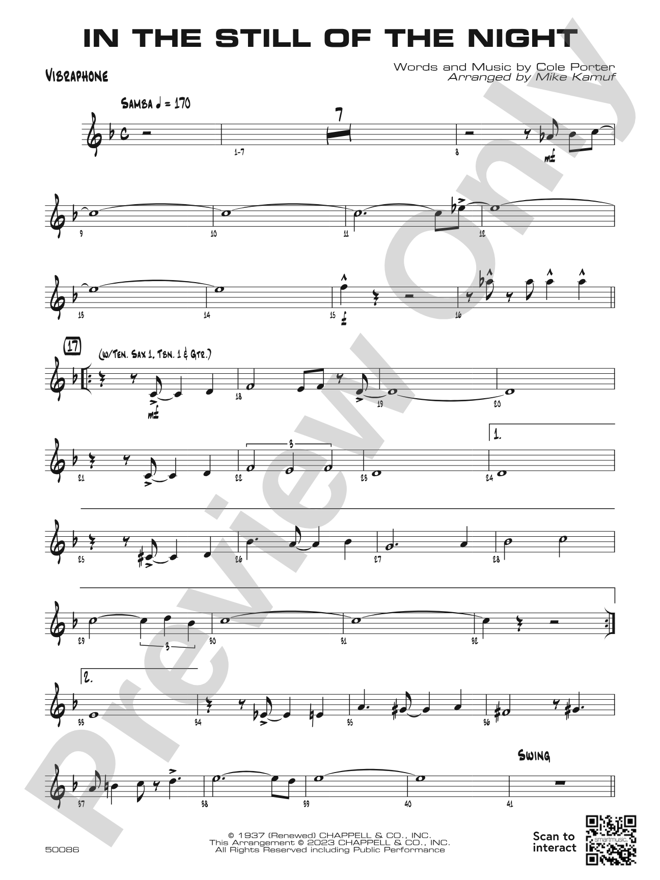 In the Still of the Night: Vibraphone