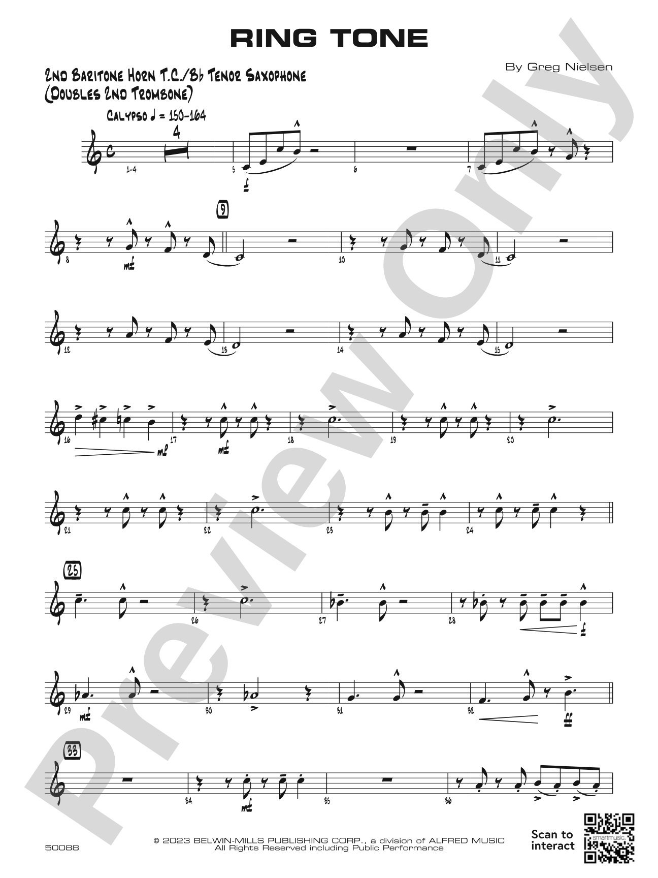 Ring Tone: 2nd Baritone T.C.