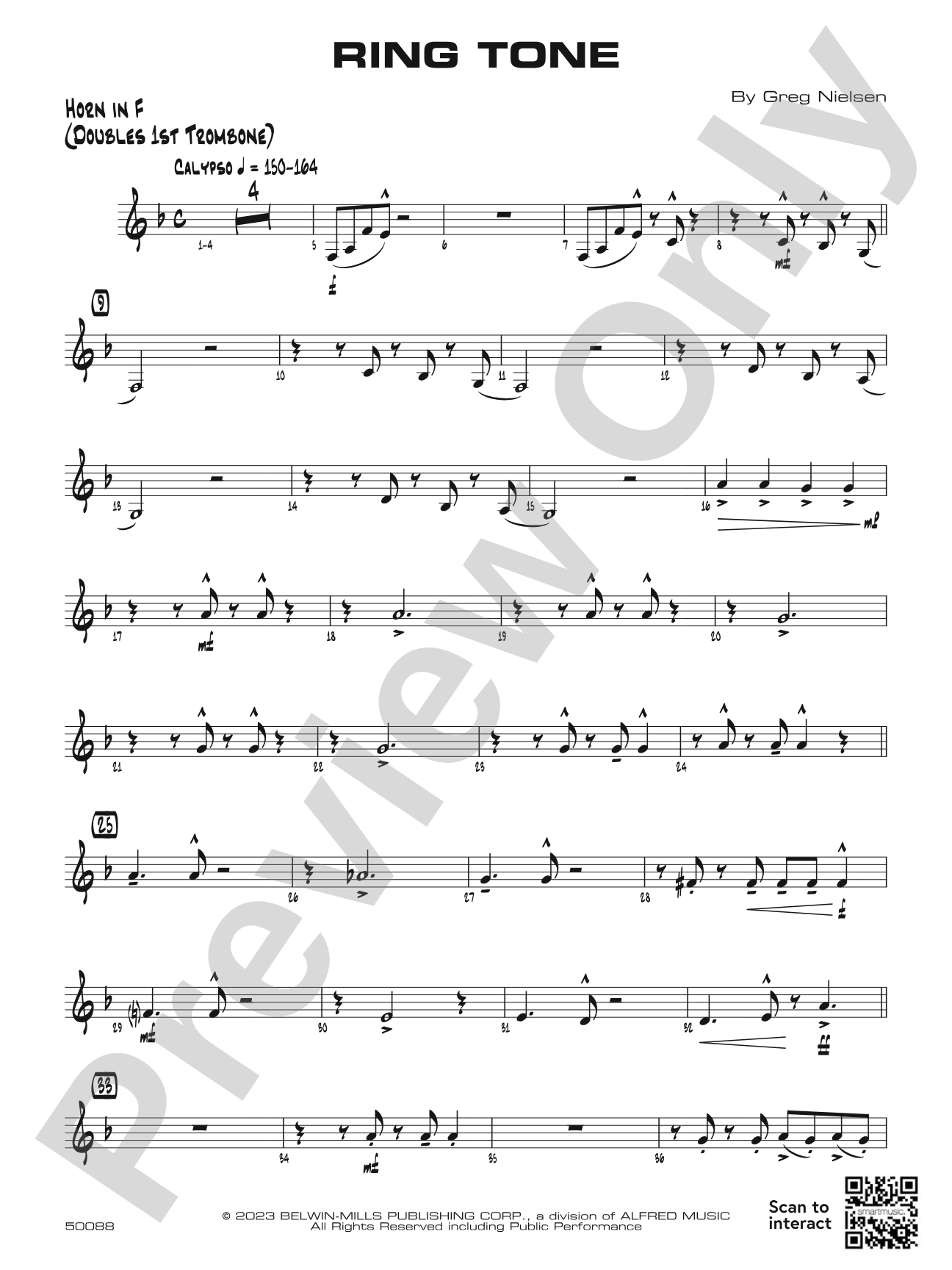 Ring Tone: 1st F Horn