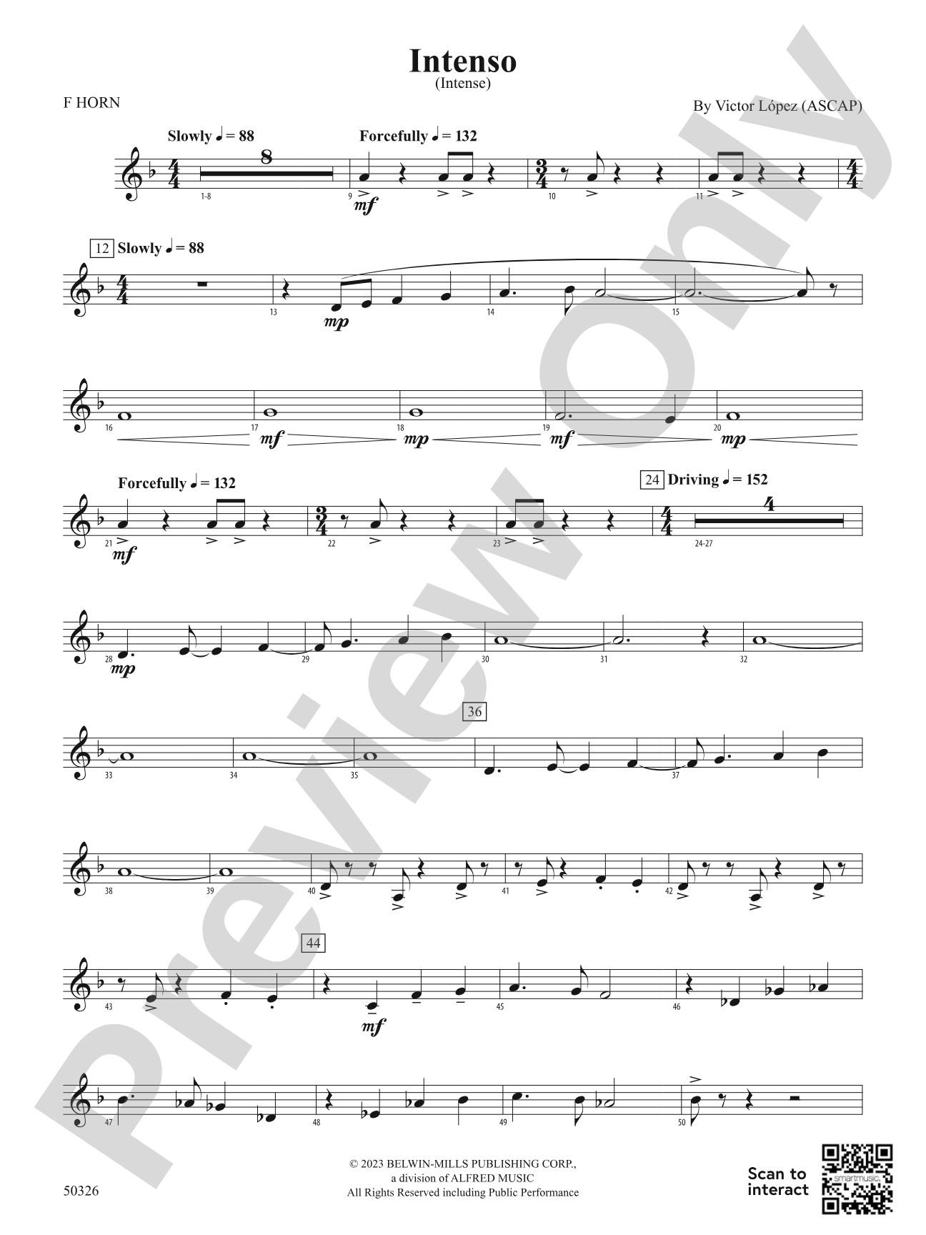 Intenso: 1st F Horn