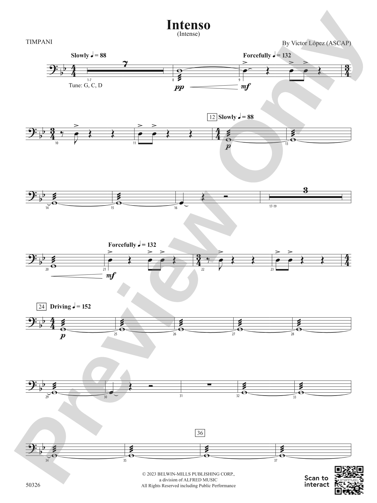Intenso: Timpani