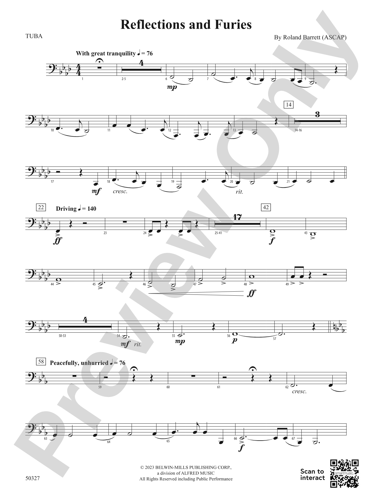 Reflections and Furies: Tuba