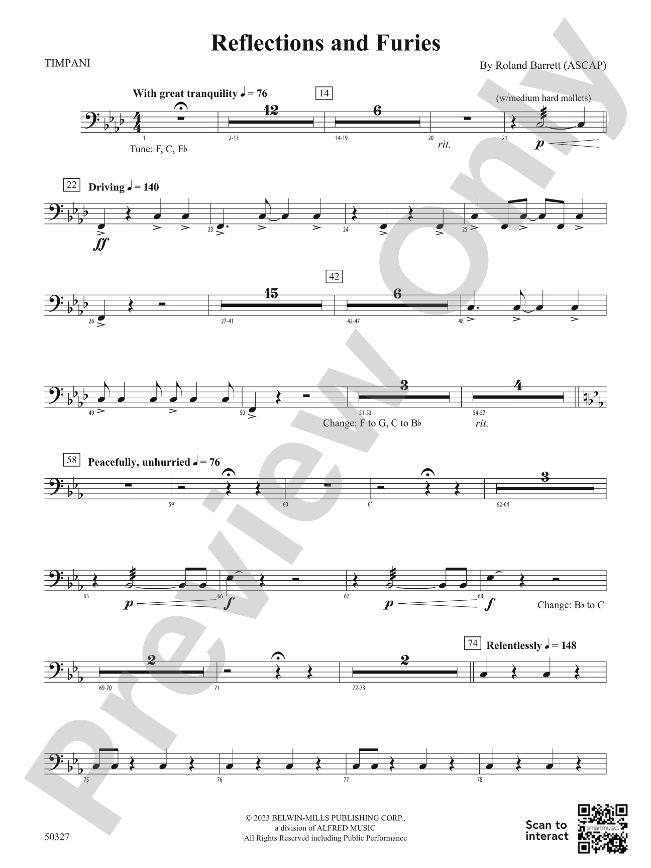 Reflections and Furies: Timpani