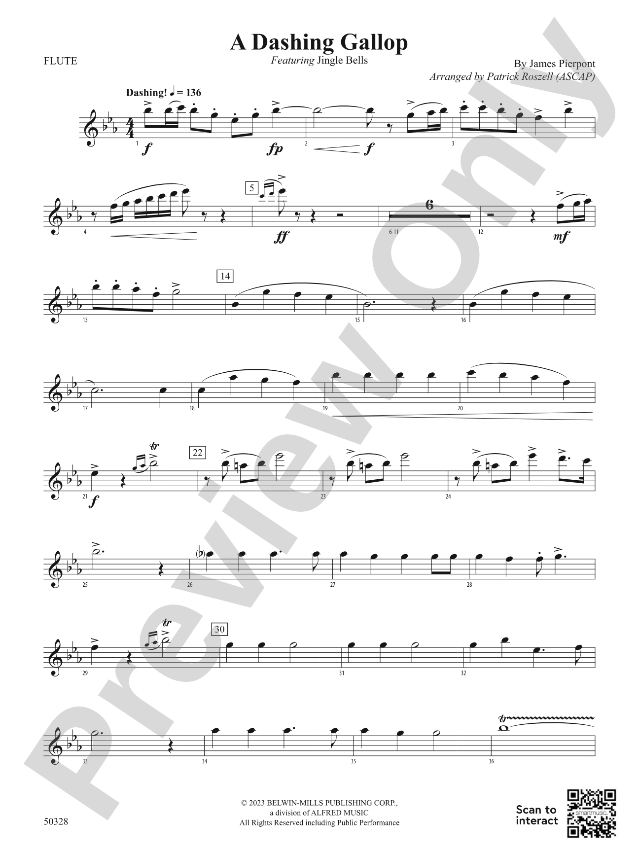 A Dashing Gallop: Flute