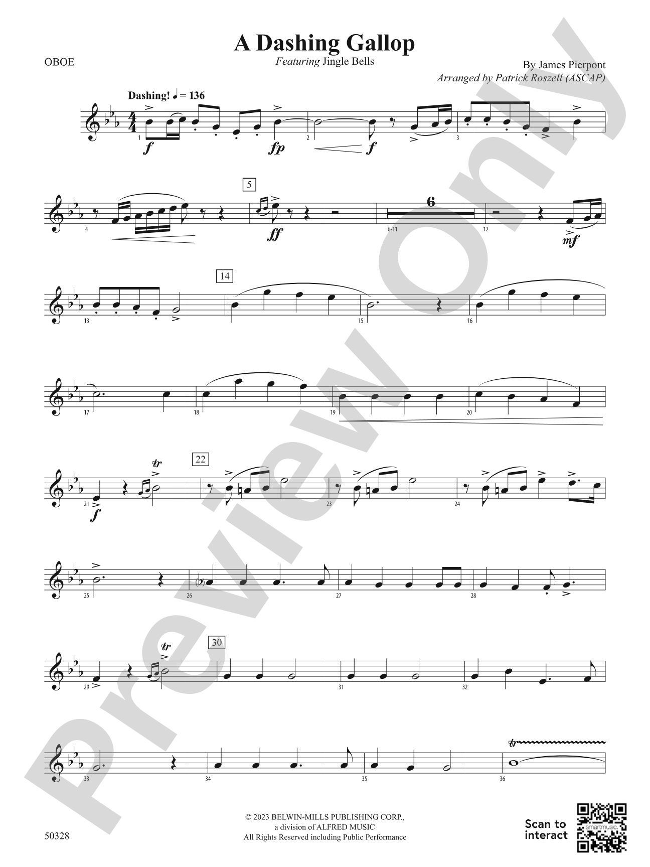 A Dashing Gallop: Oboe