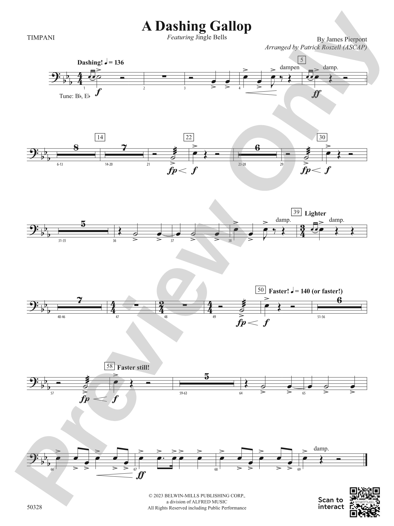 A Dashing Gallop: Timpani