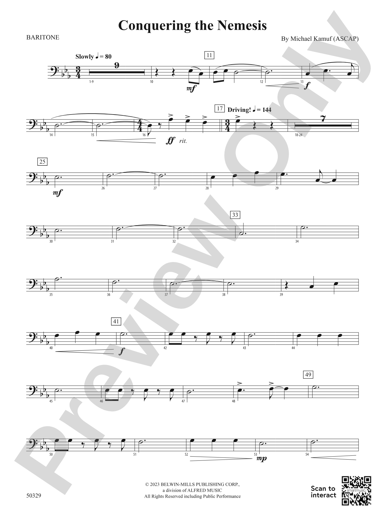Conquering the Nemesis: Baritone B.C.