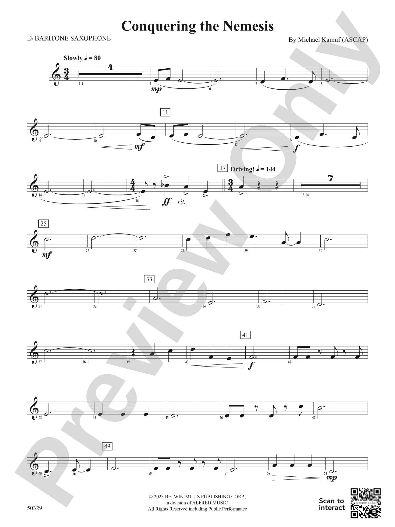 Conquering the Nemesis: E-flat Baritone Saxophone