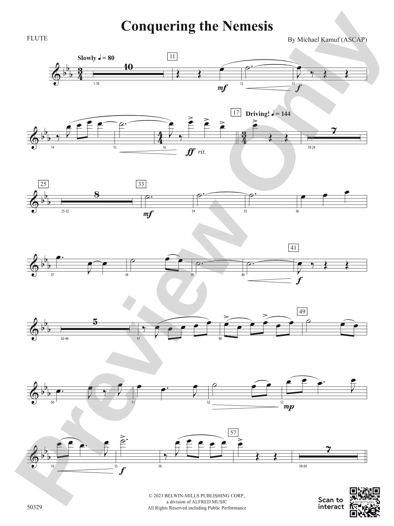 Conquering the Nemesis: Flute