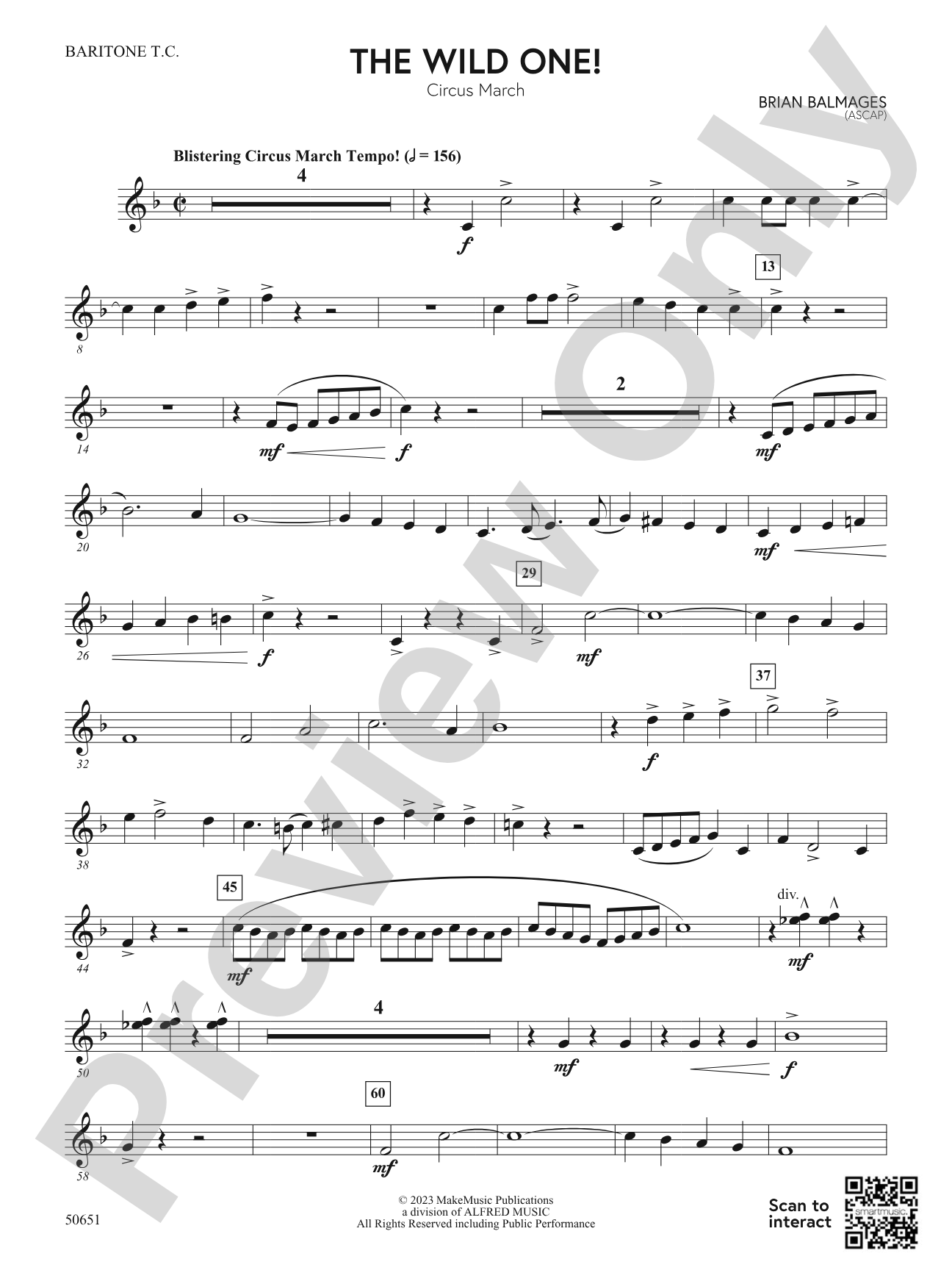 The Wild One!: Baritone T.C.