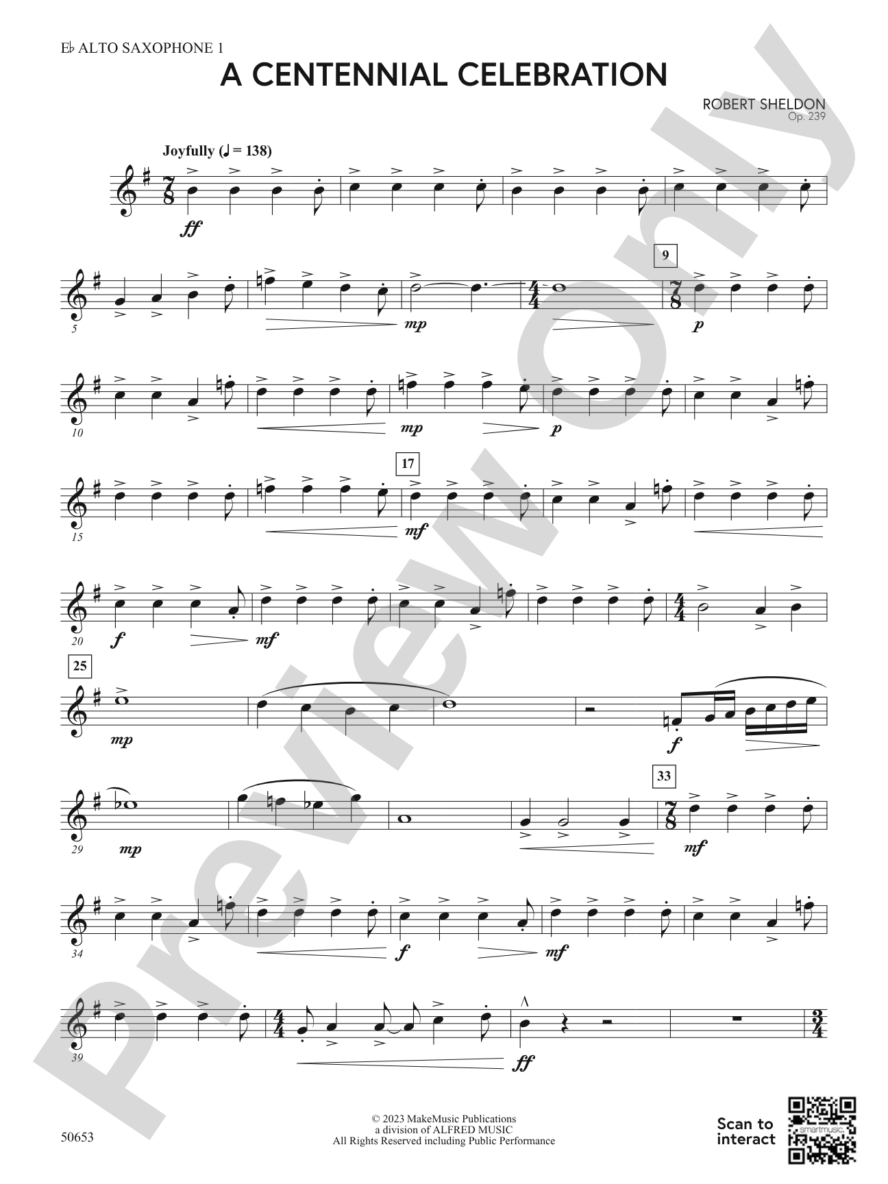 A Centennial Celebration: E-flat Alto Saxophone