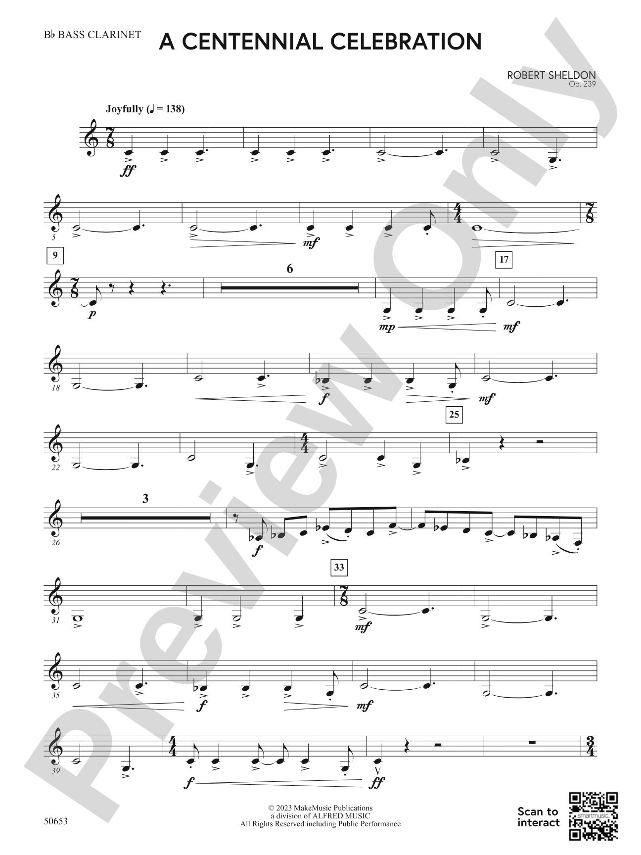A Centennial Celebration: B-flat Bass Clarinet