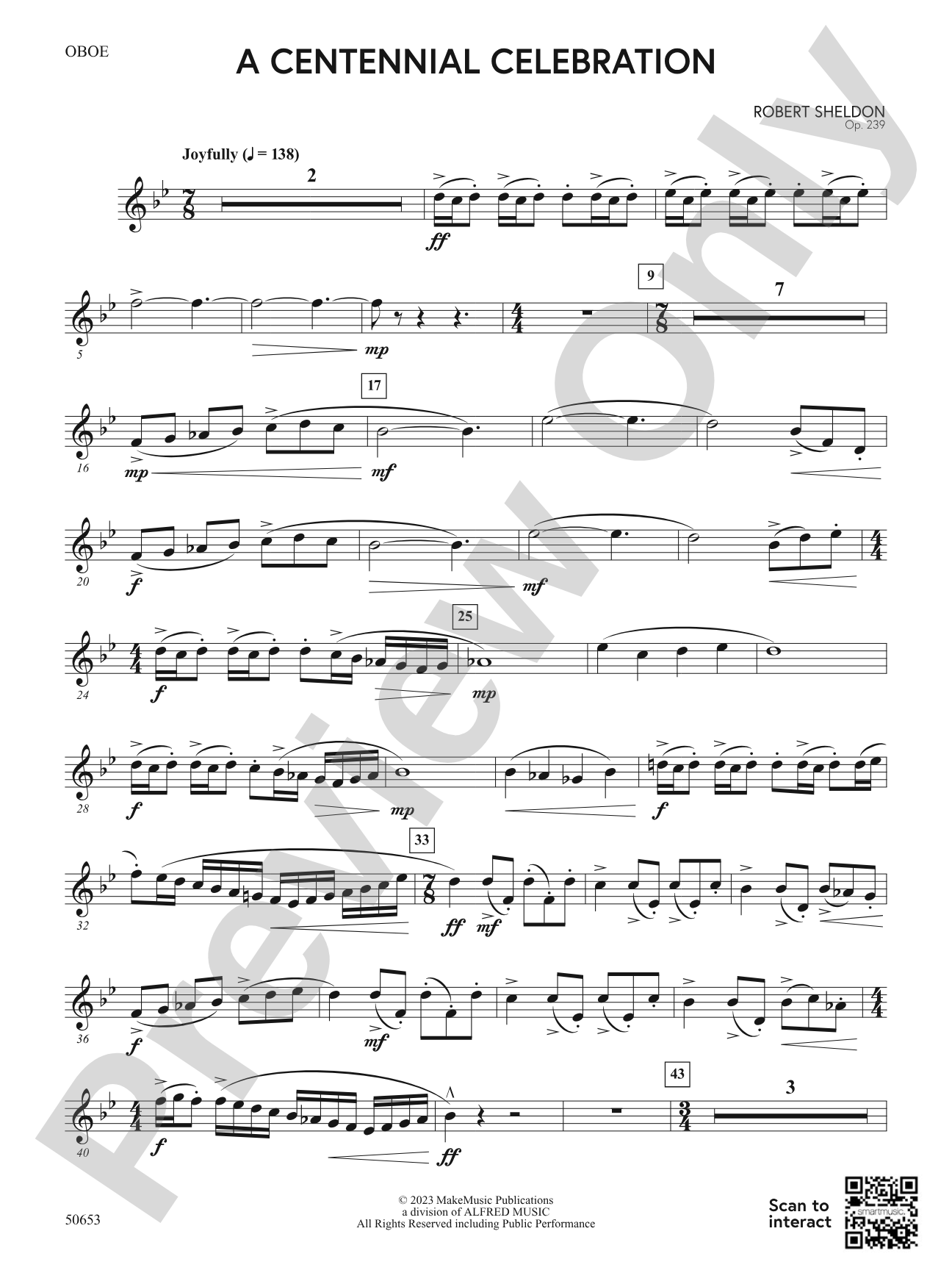A Centennial Celebration: Oboe