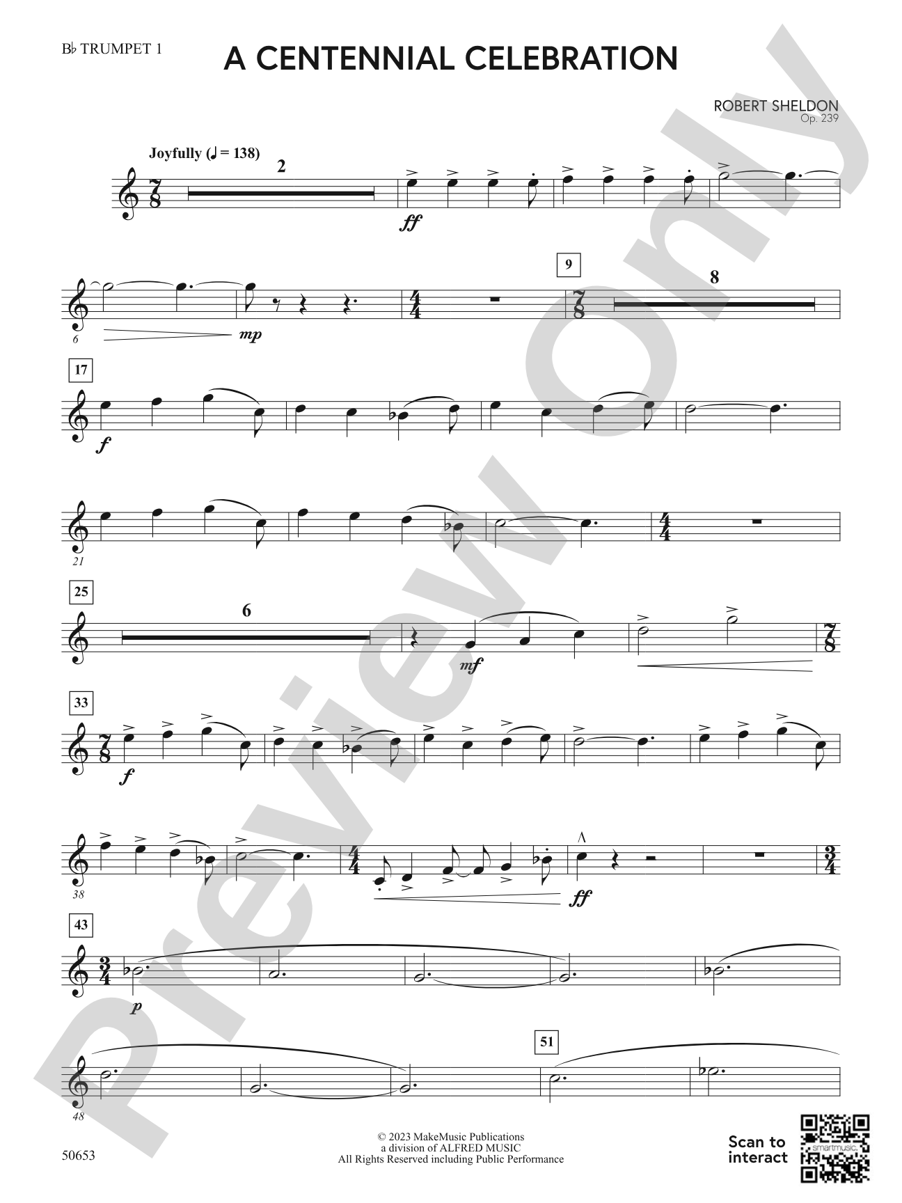A Centennial Celebration: 1st B-flat Trumpet