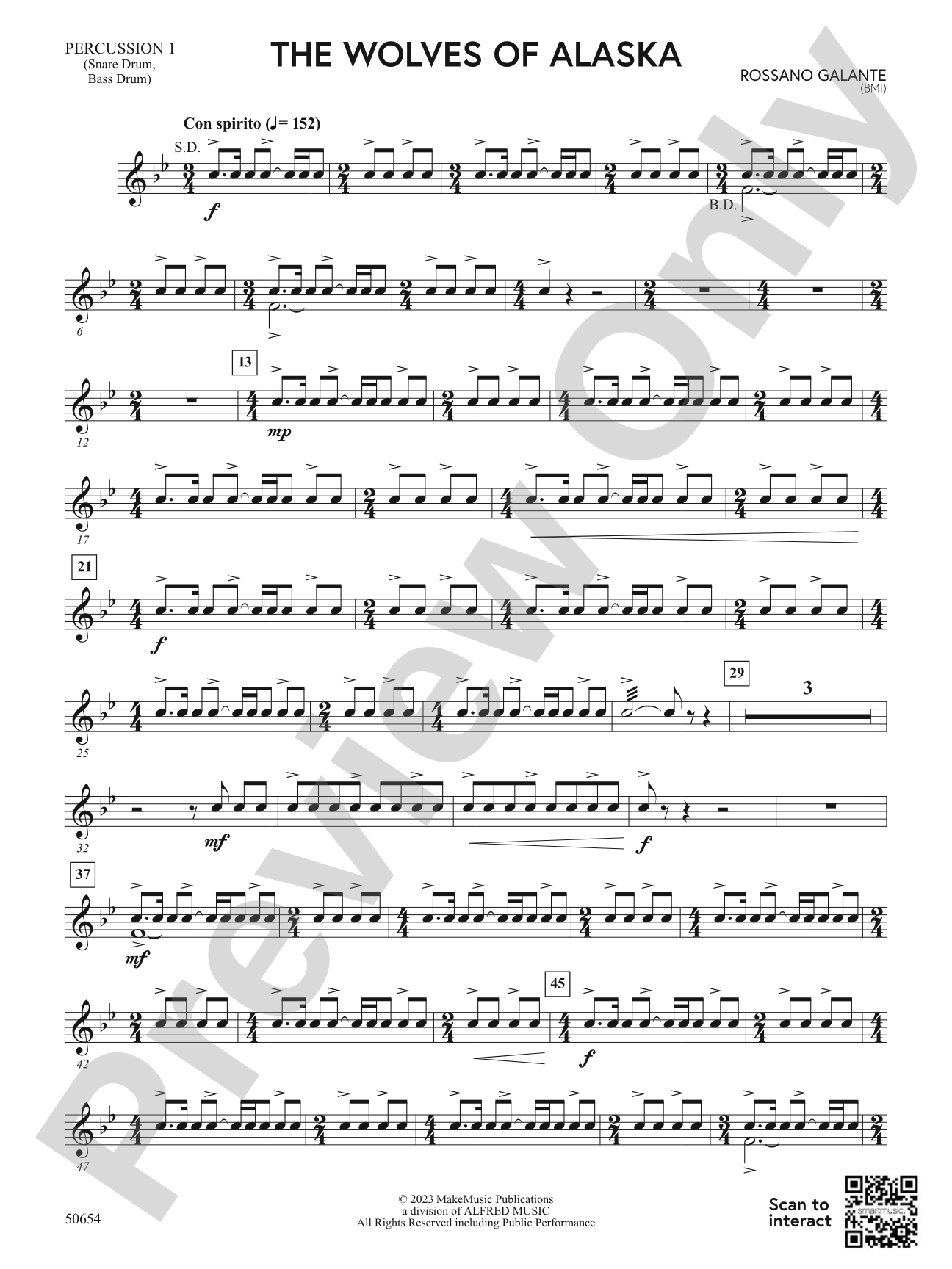 The Wolves of Alaska: 1st Percussion