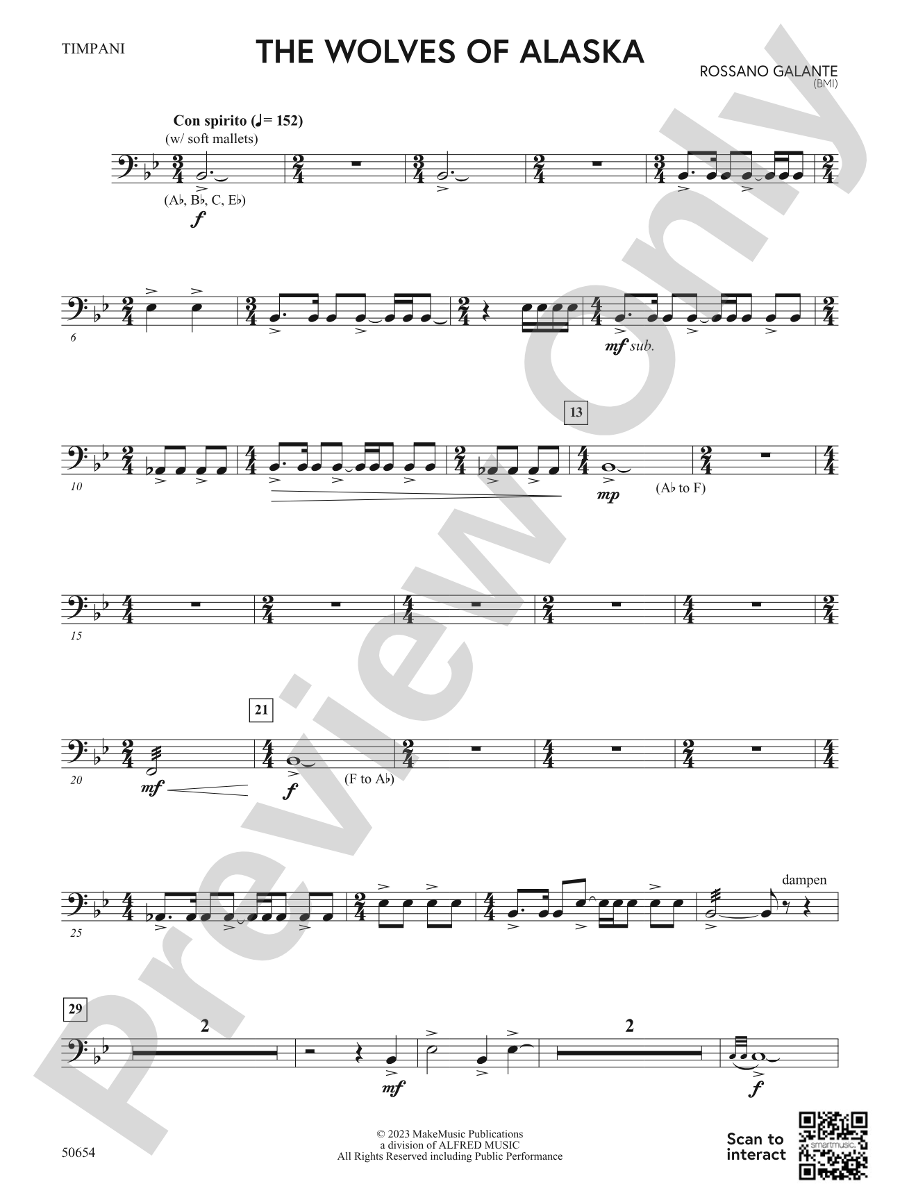 The Wolves of Alaska: Timpani