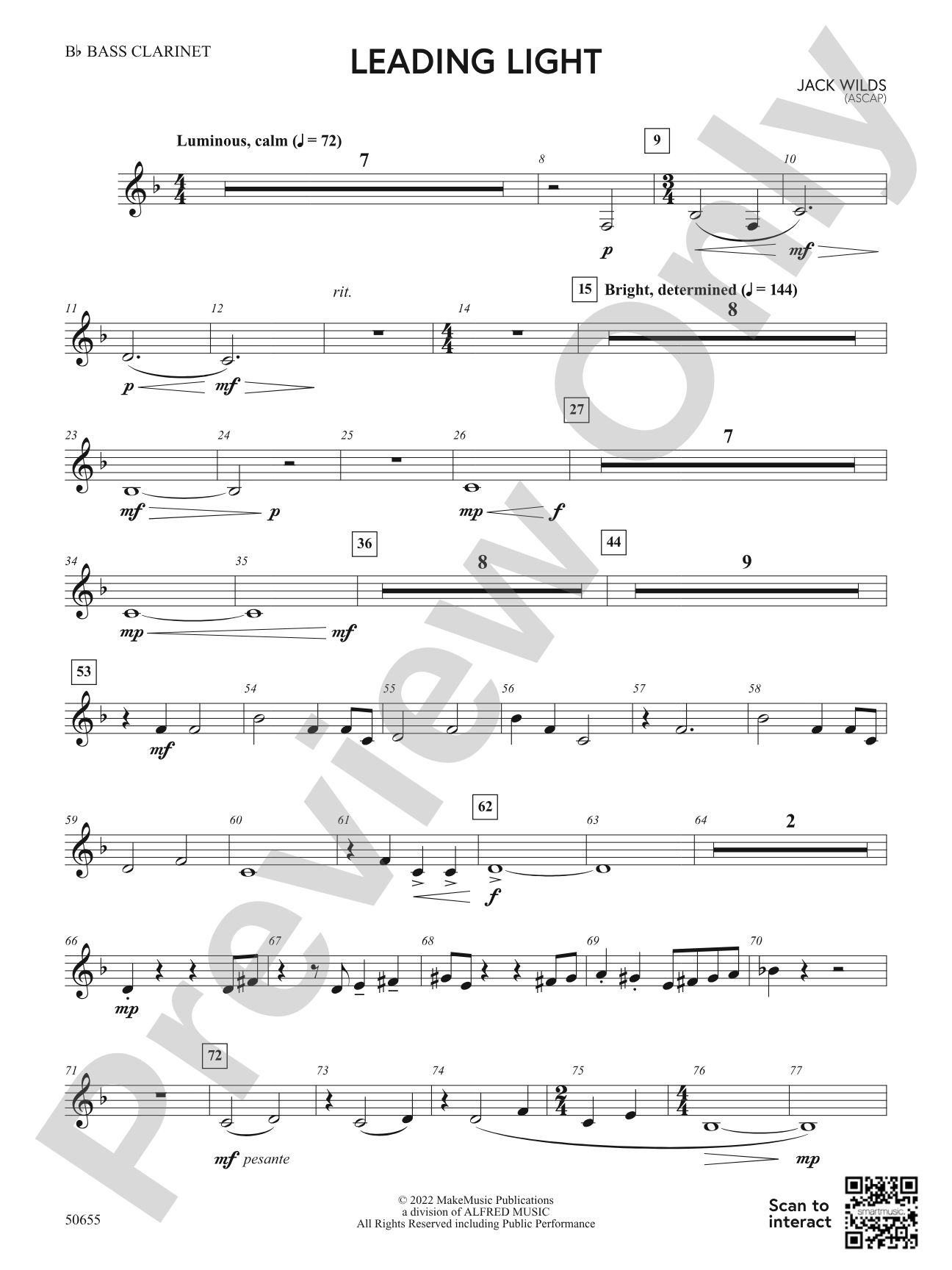 Leading Light: B-flat Bass Clarinet