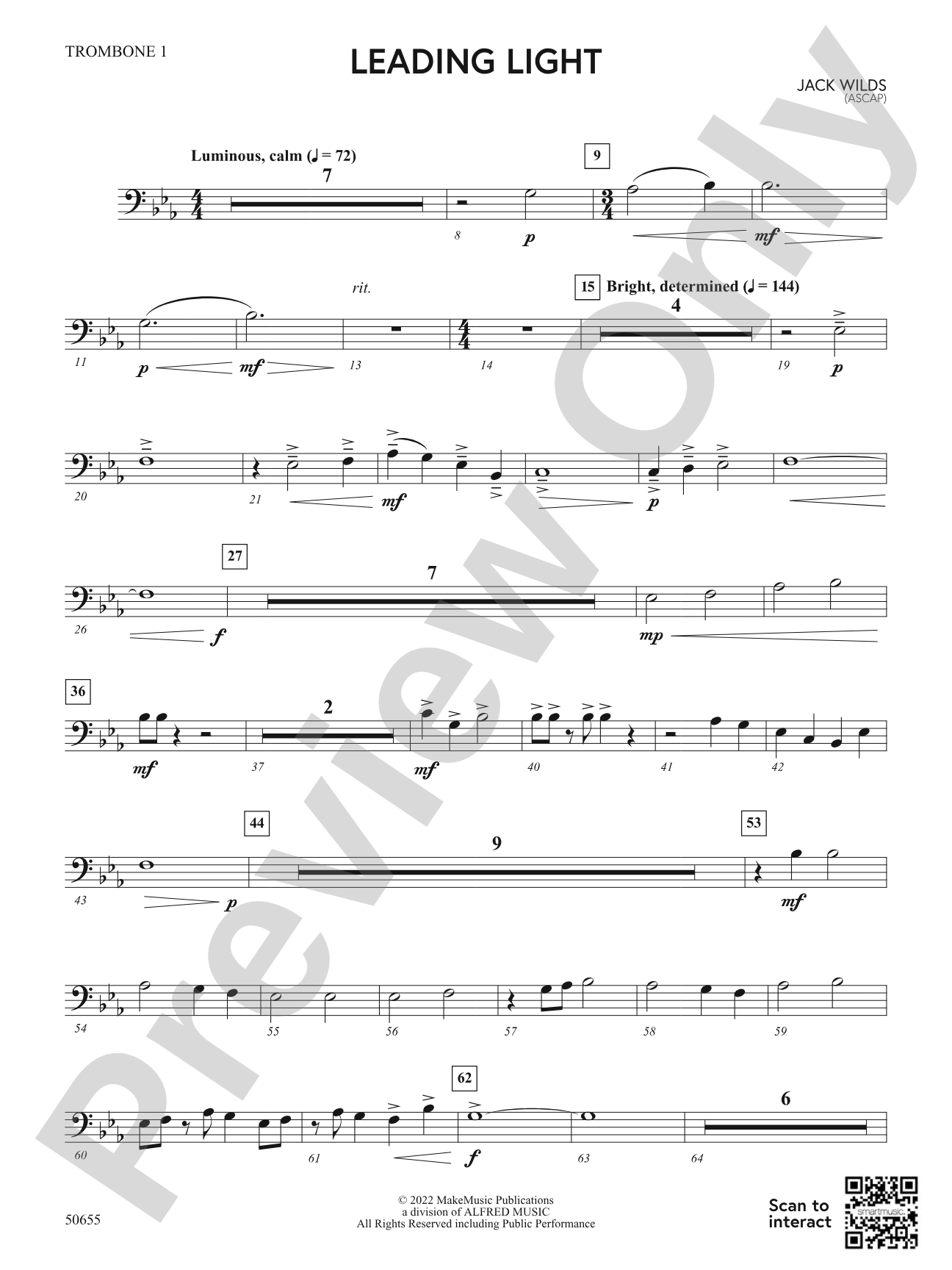 Leading Light: 1st Trombone