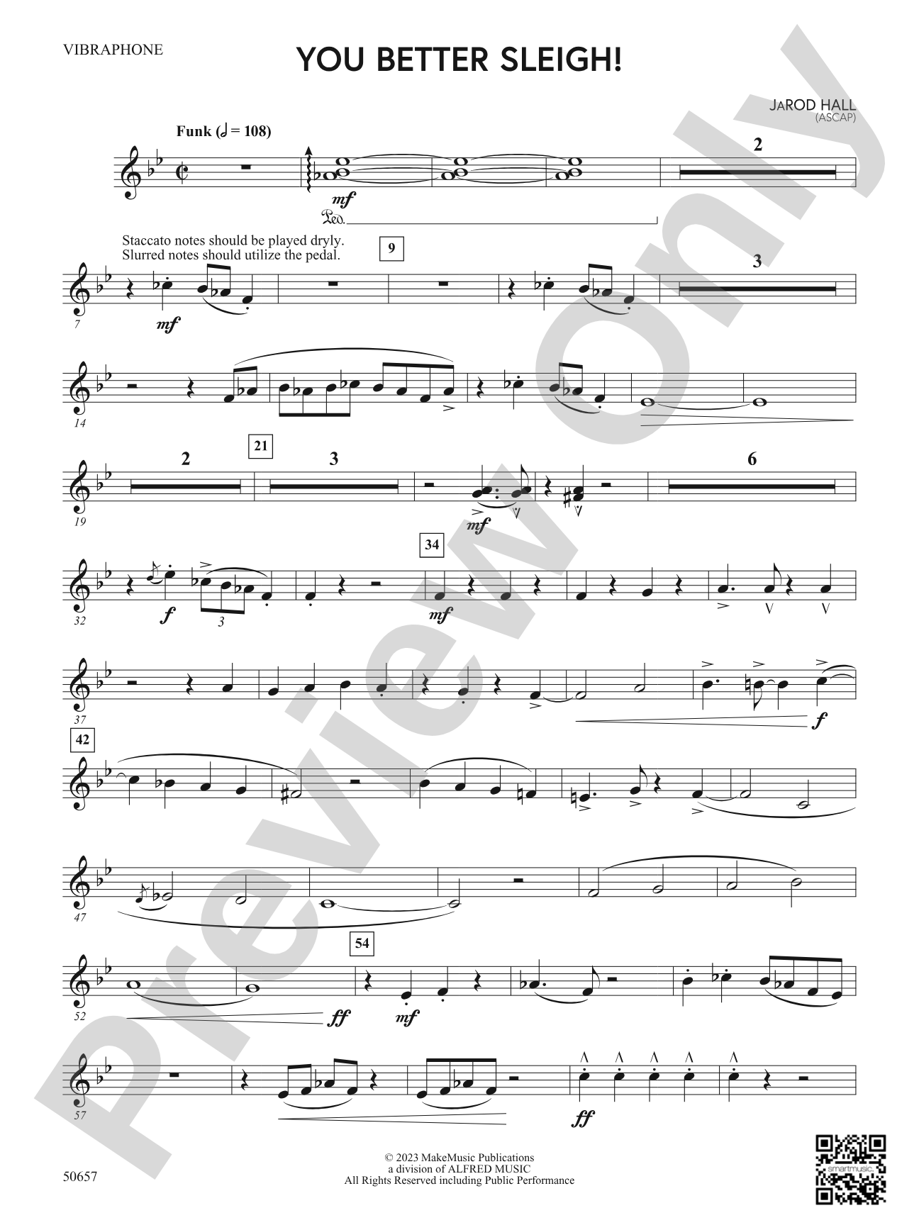 You Better Sleigh!: Vibraphone