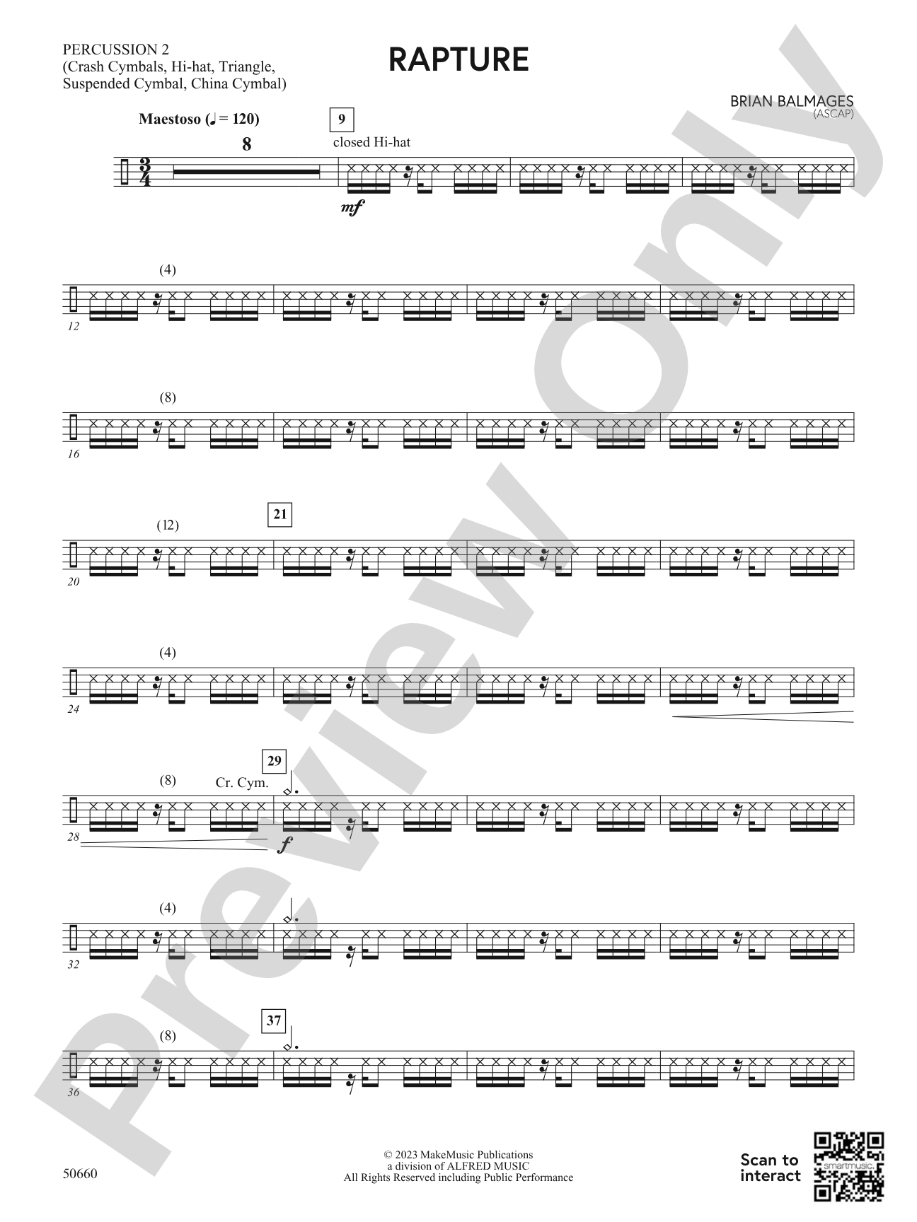 Rapture: 2nd Percussion
