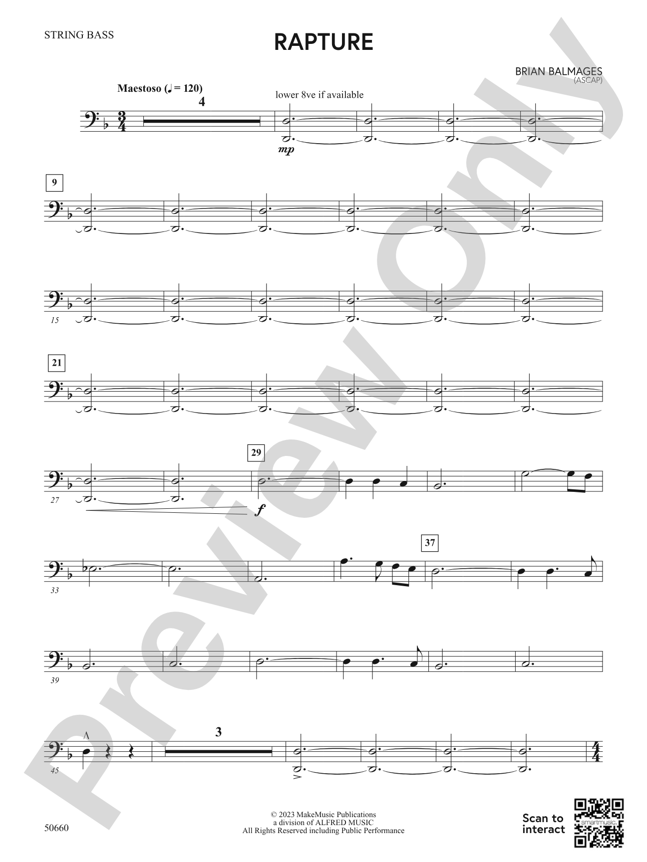Rapture: String Bass