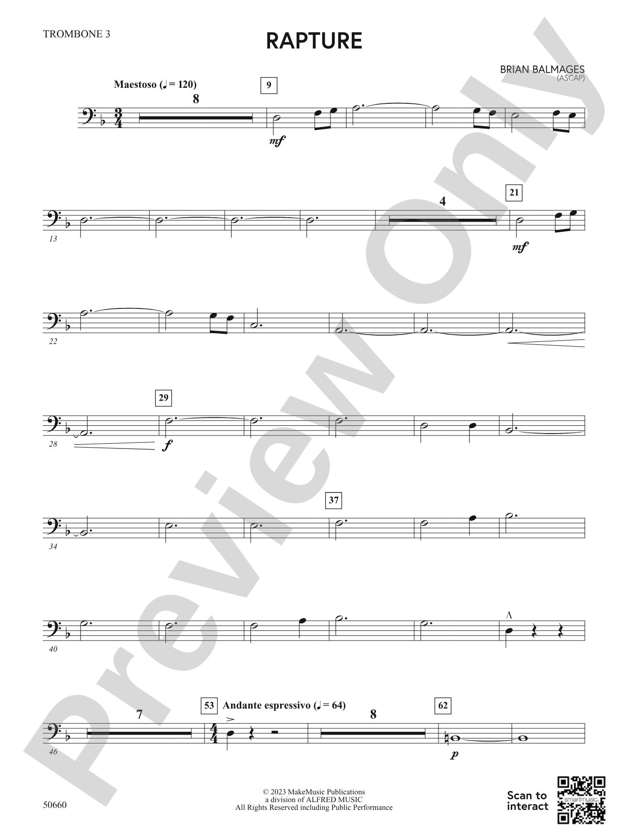 Rapture: 3rd Trombone