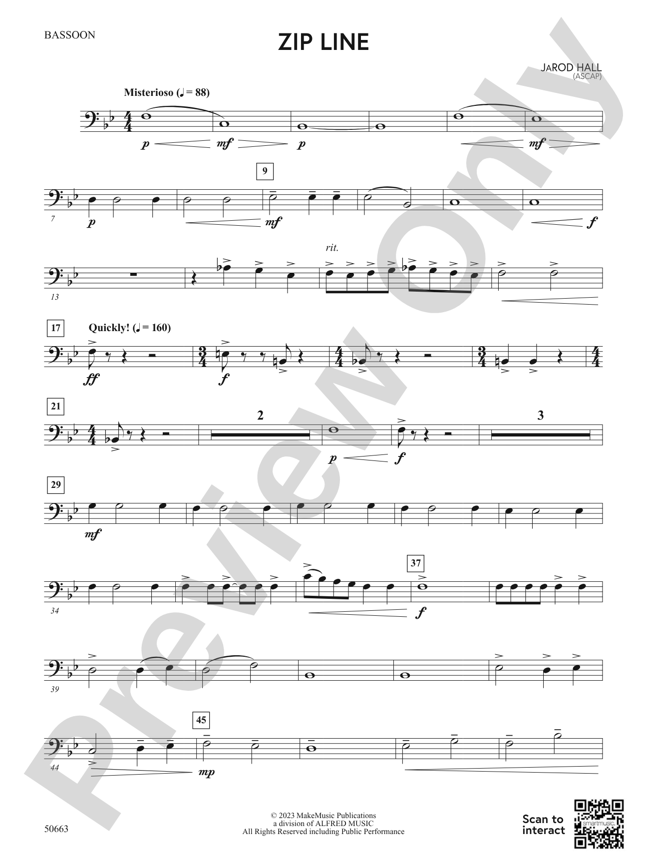 Zip Line: Bassoon