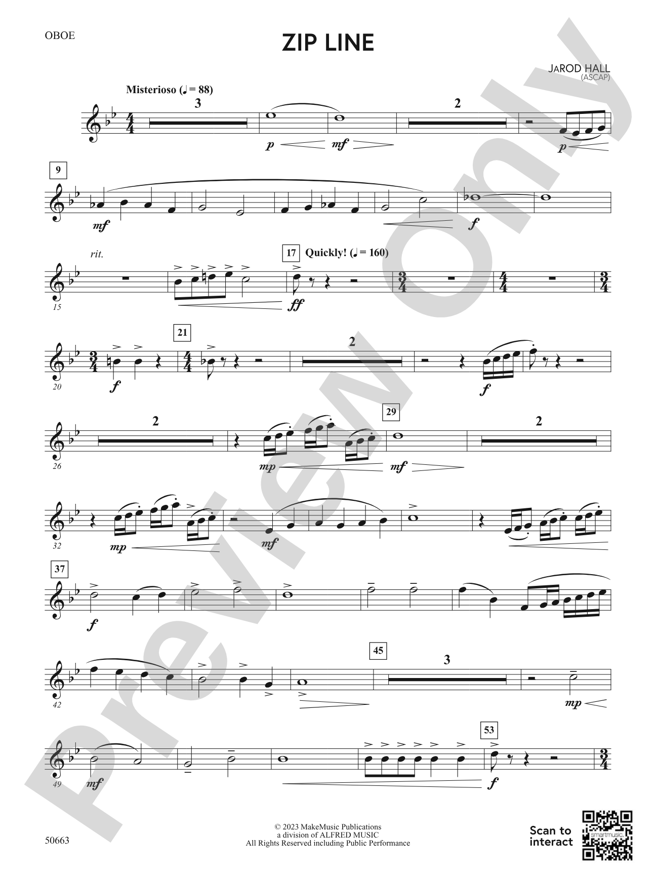 Zip Line: Oboe