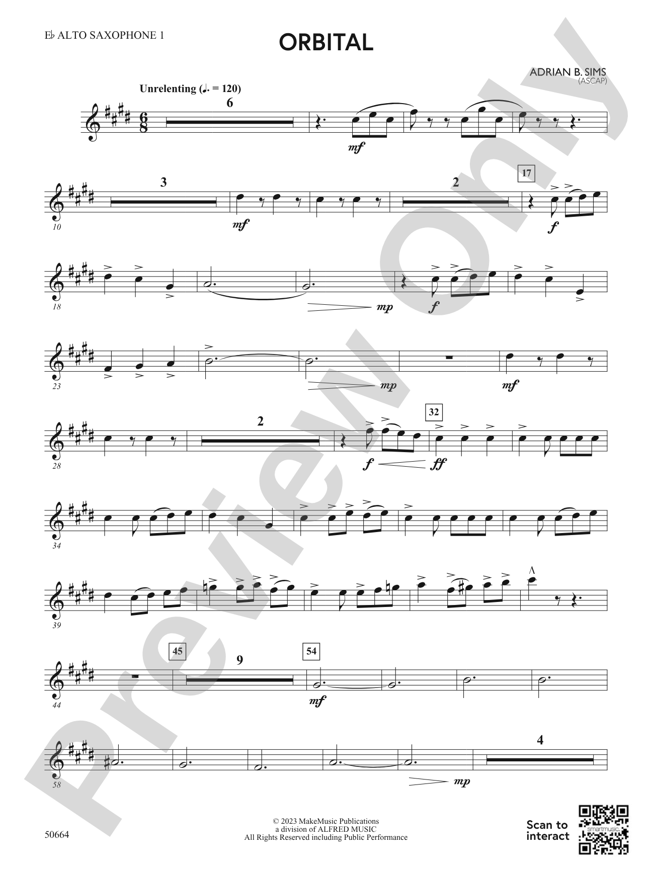Orbital: E-flat Alto Saxophone