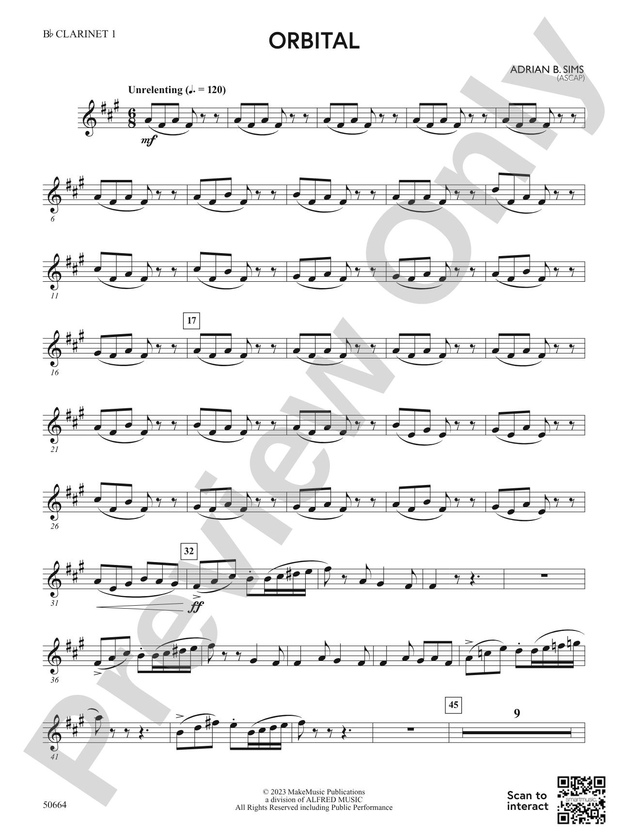 Orbital: 1st B-flat Clarinet