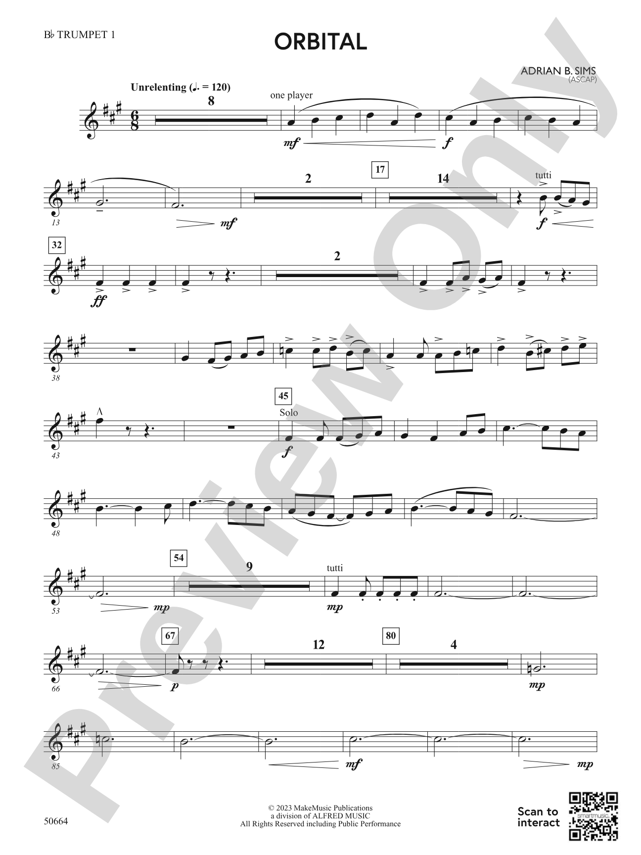 Orbital: 1st B-flat Trumpet