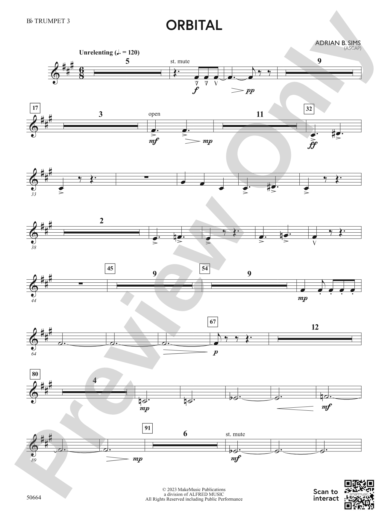 Orbital: 3rd B-flat Trumpet