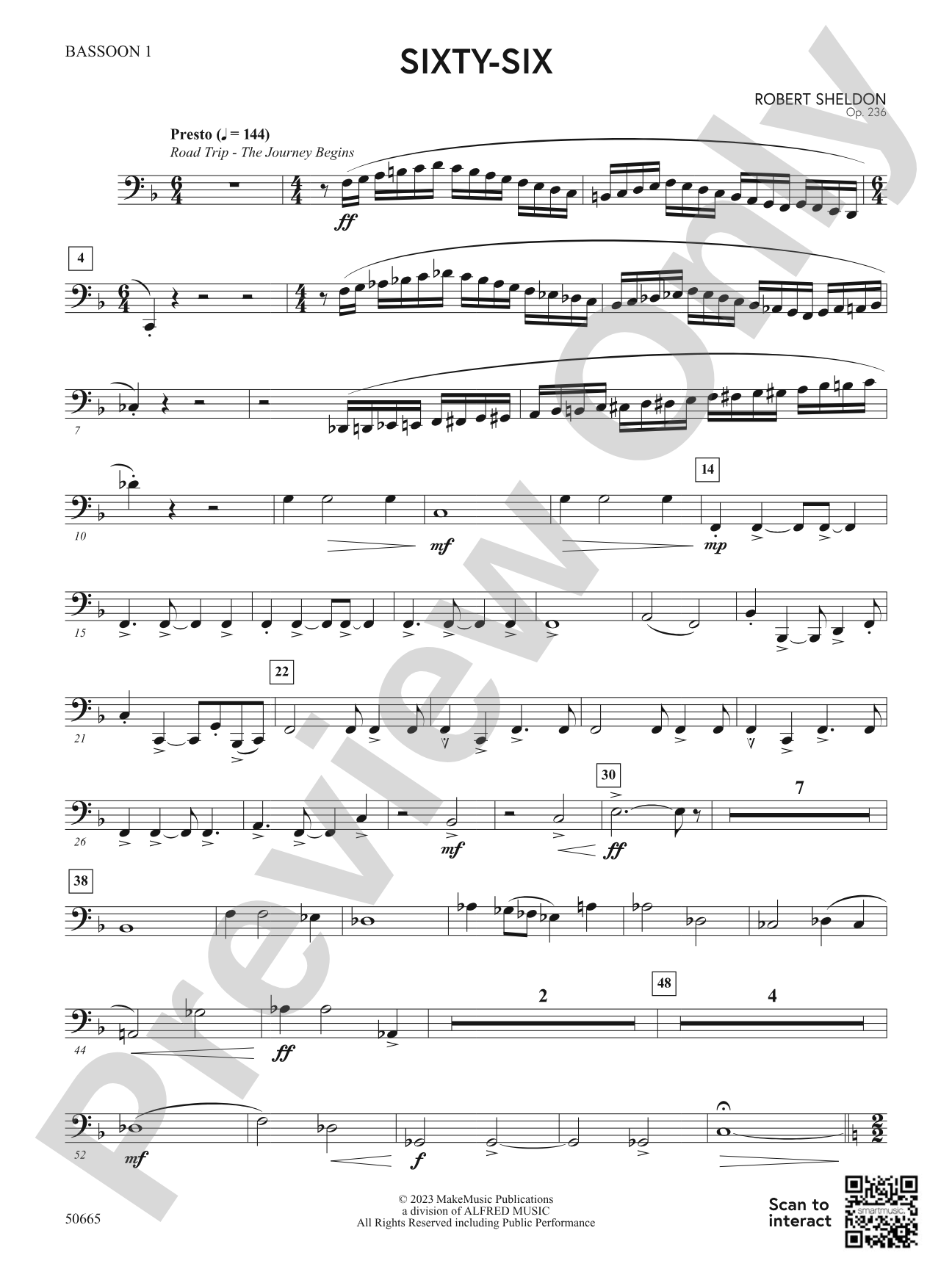 Sixty-Six: Bassoon