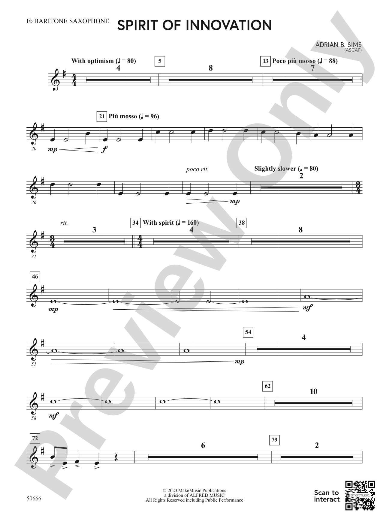 Spirit of Innovation: E-flat Baritone Saxophone