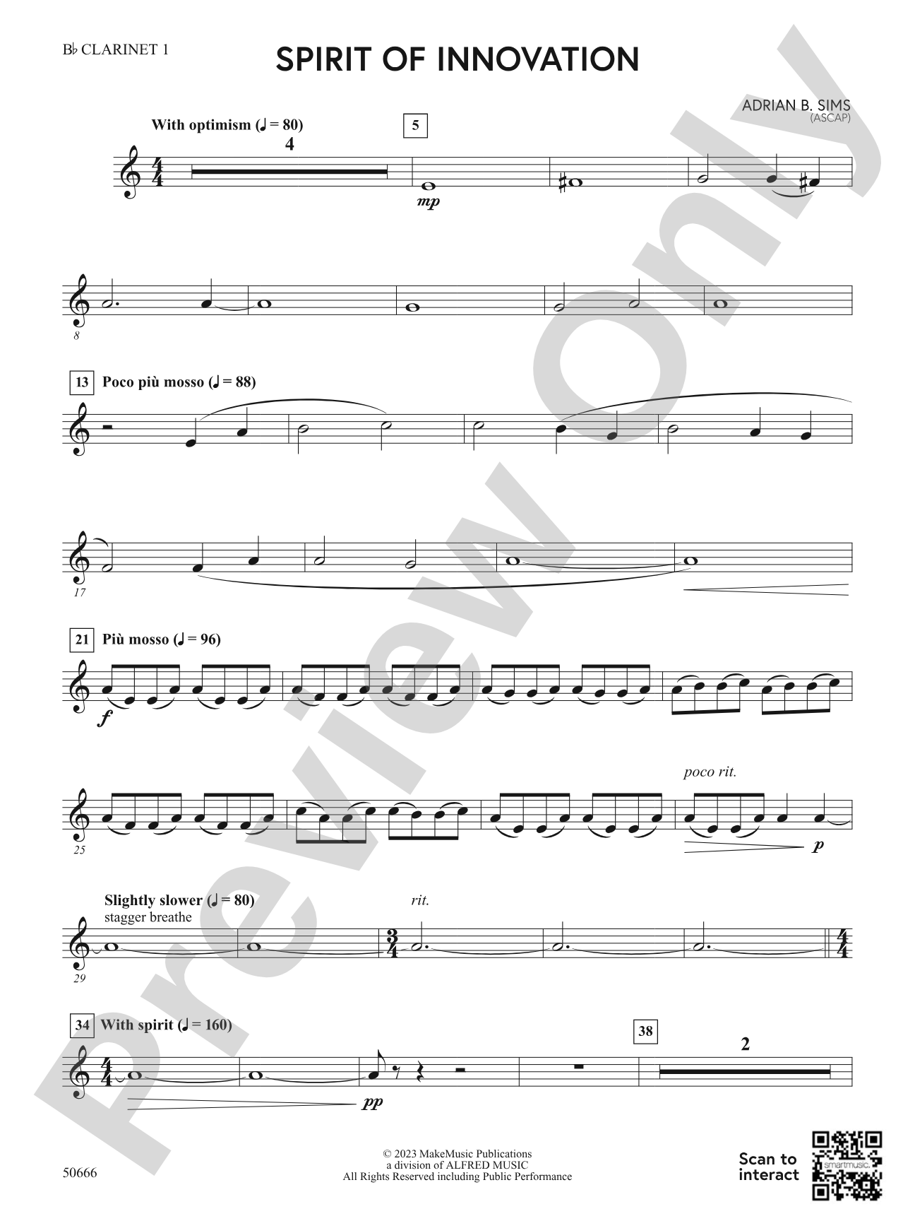 Spirit of Innovation: 1st B-flat Clarinet