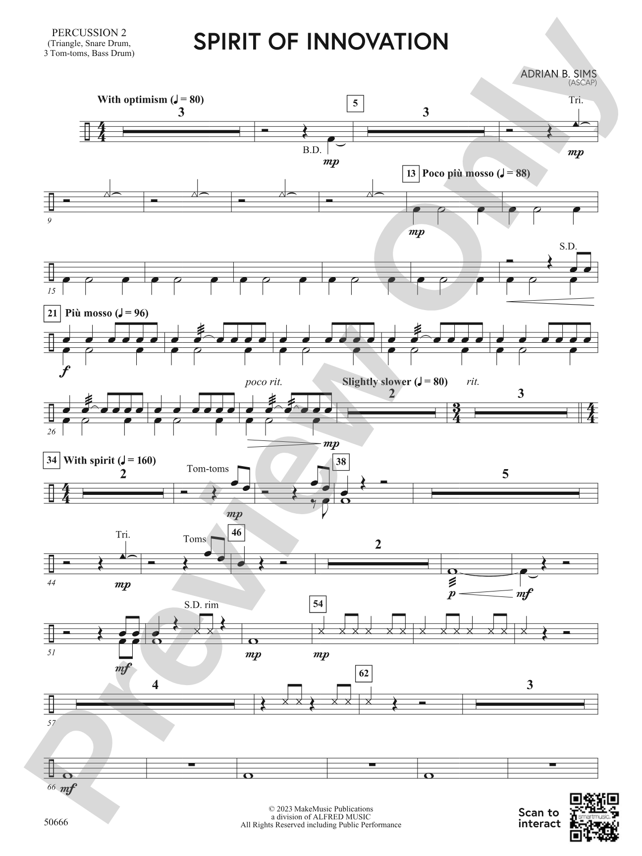Spirit of Innovation: 2nd Percussion