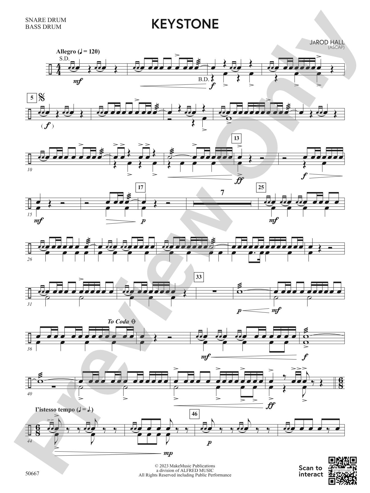 Keystone: Snare Drum/Bass Drum