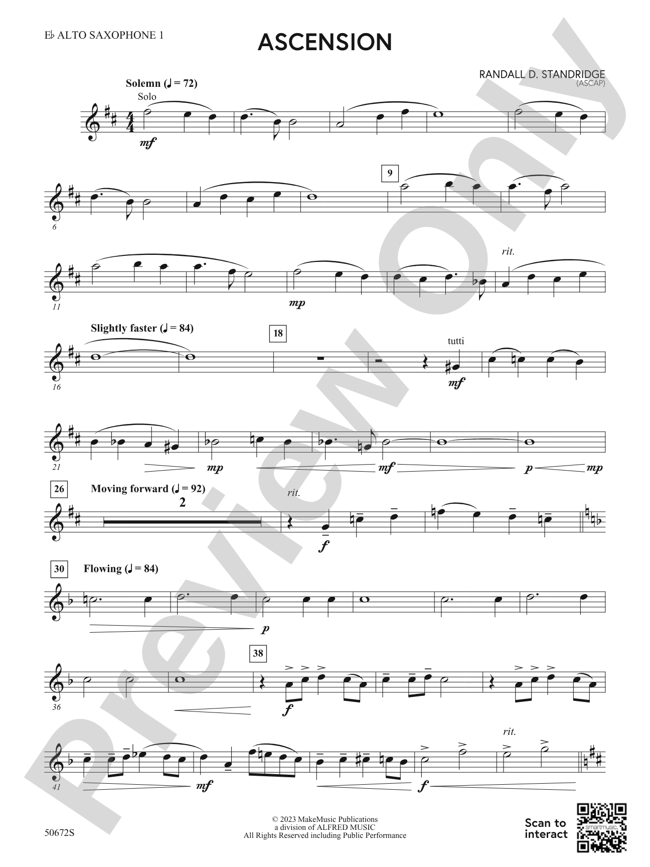 Ascension: E-flat Alto Saxophone