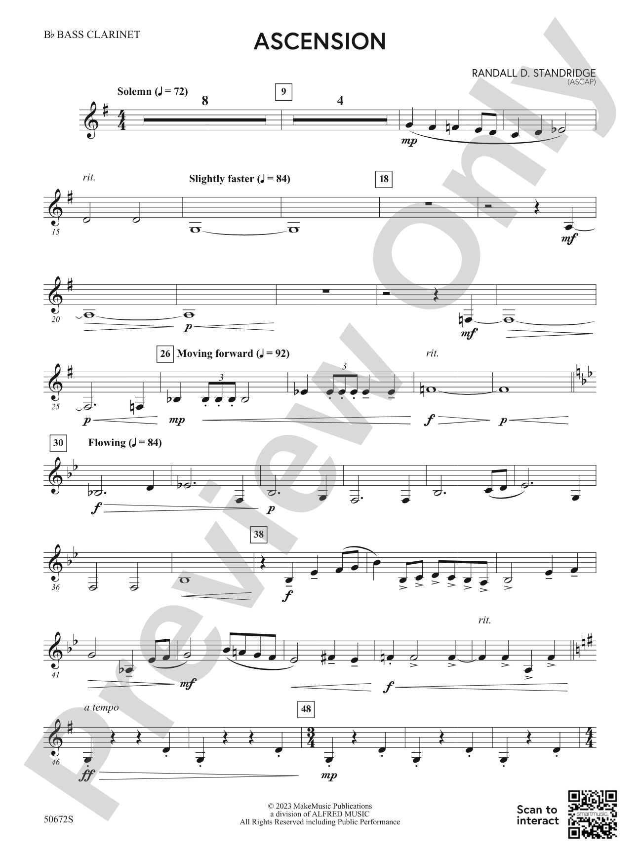 Ascension: Bass Clarinet