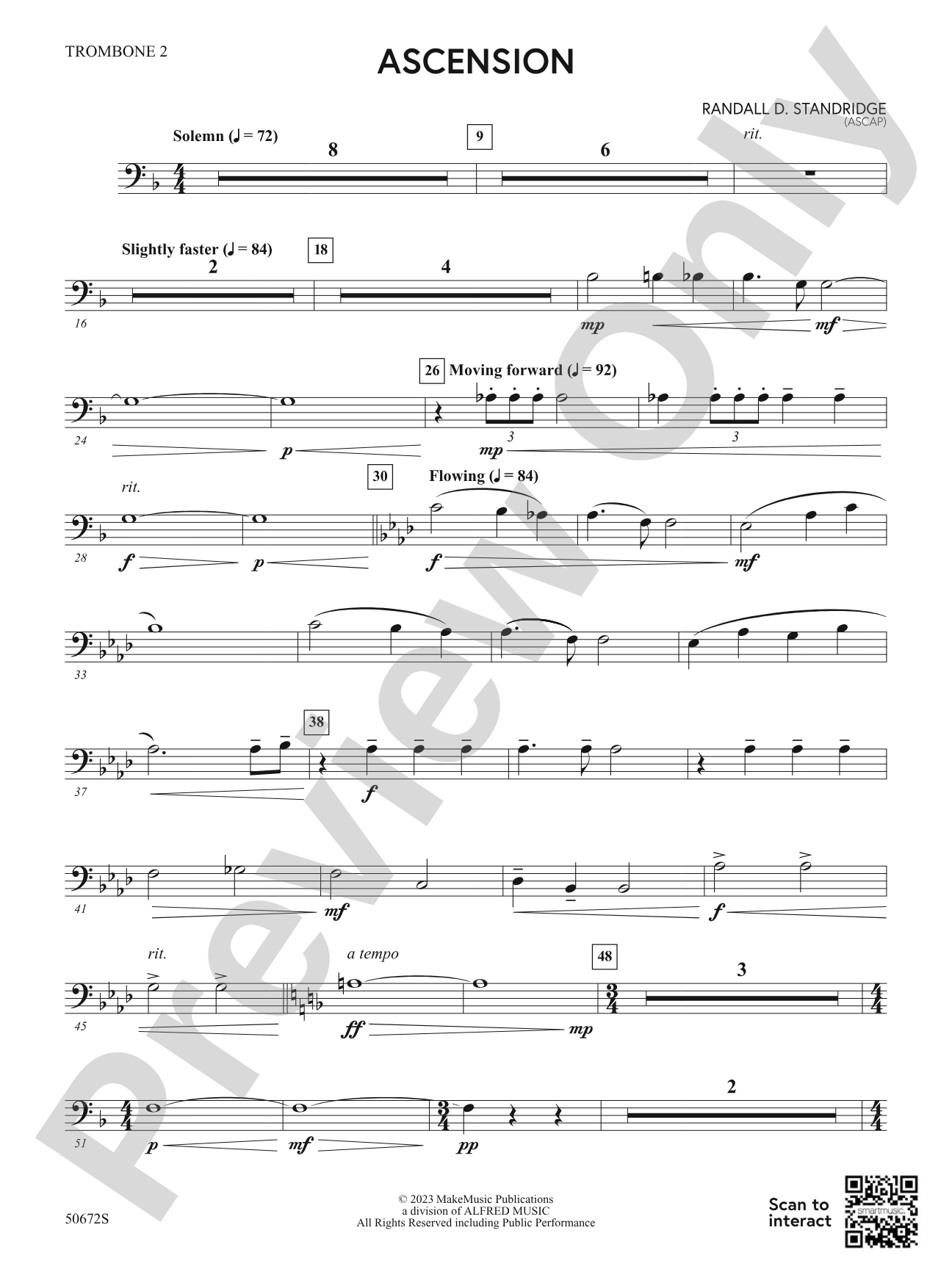 Ascension: 2nd Trombone