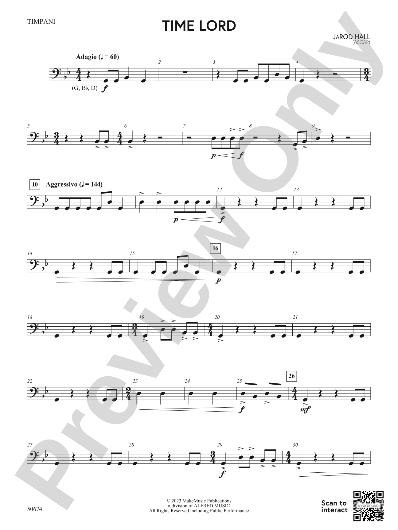 Time Lord: Timpani