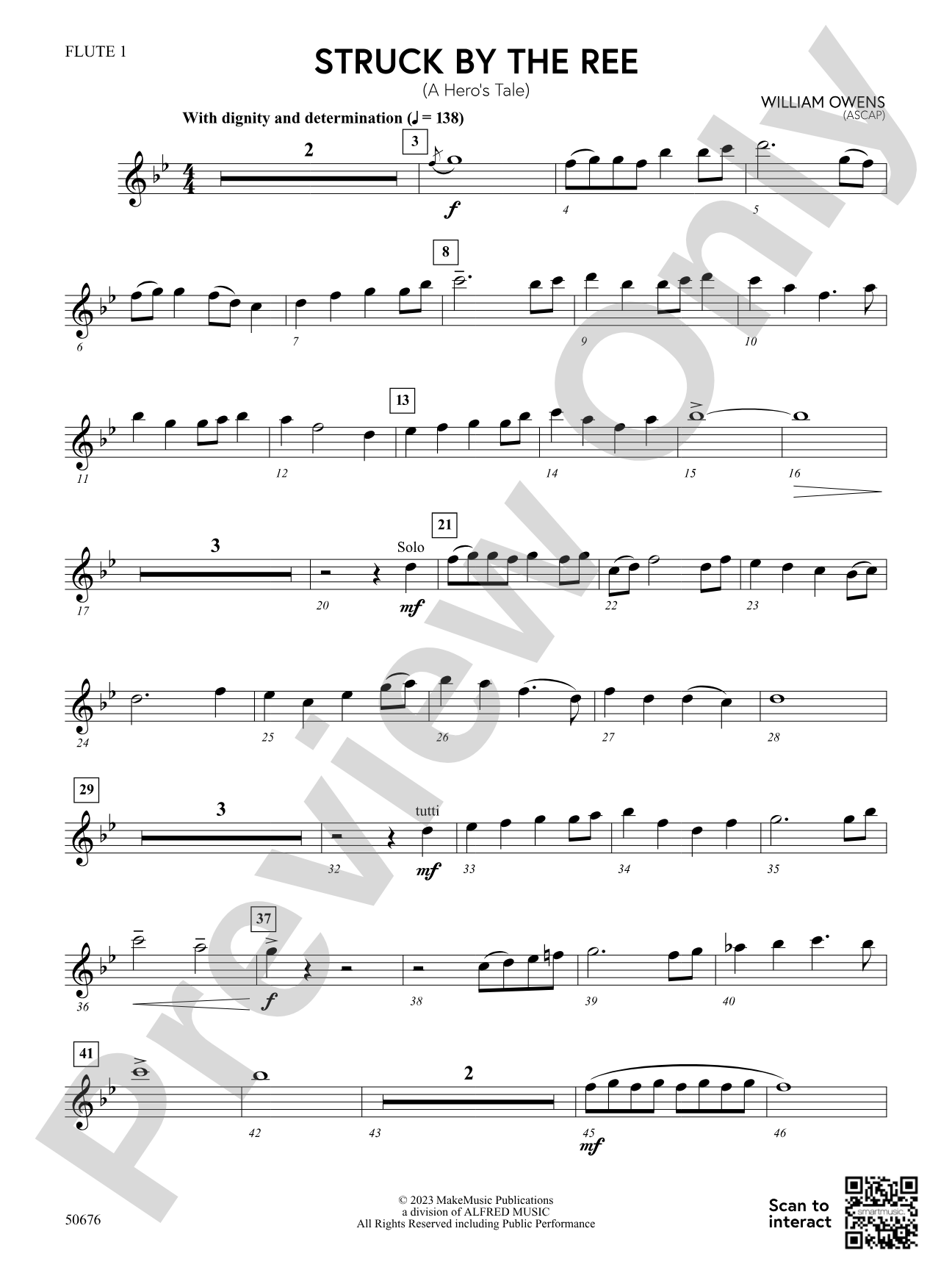 Struck by the Ree: Flute