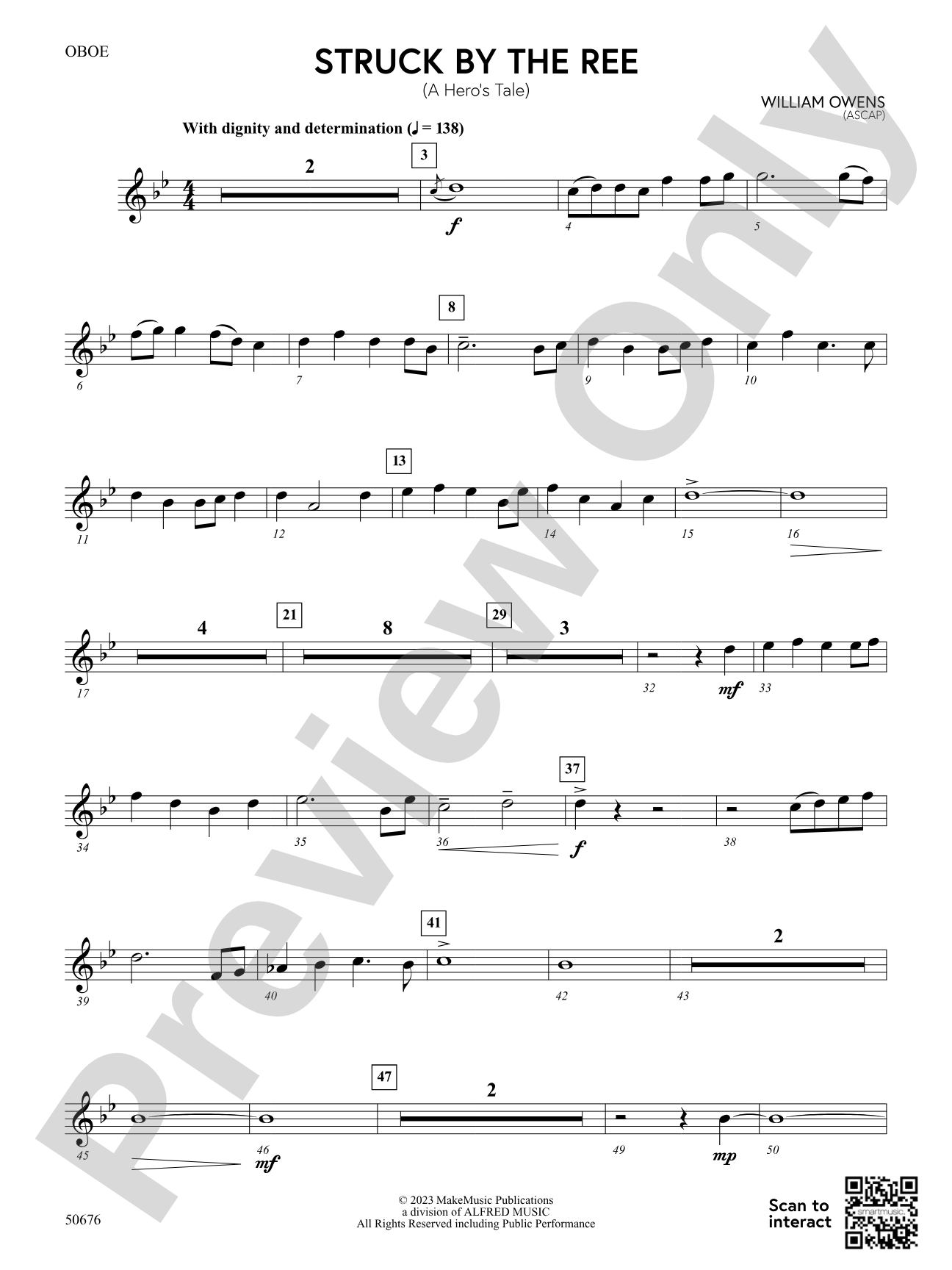 Struck by the Ree: Oboe