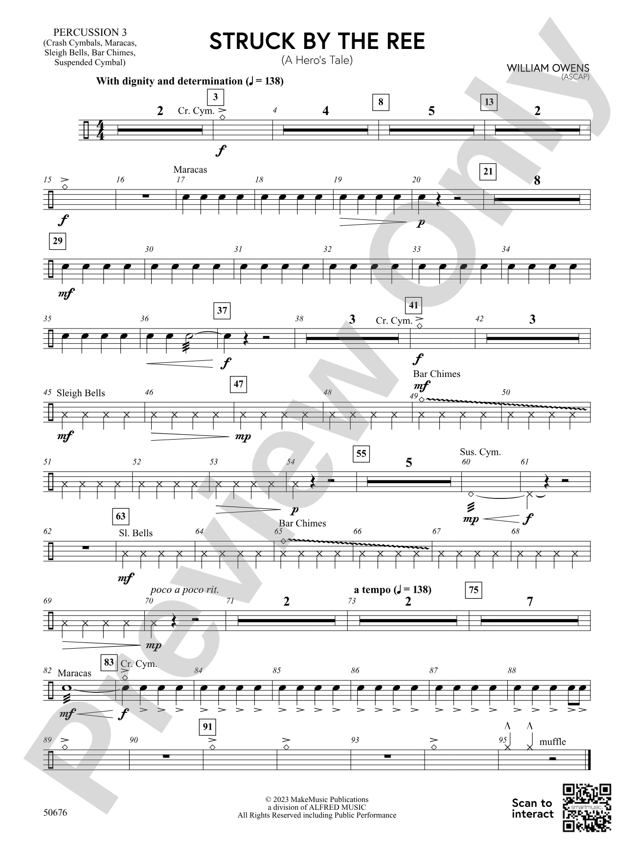 Struck by the Ree: 3rd Percussion