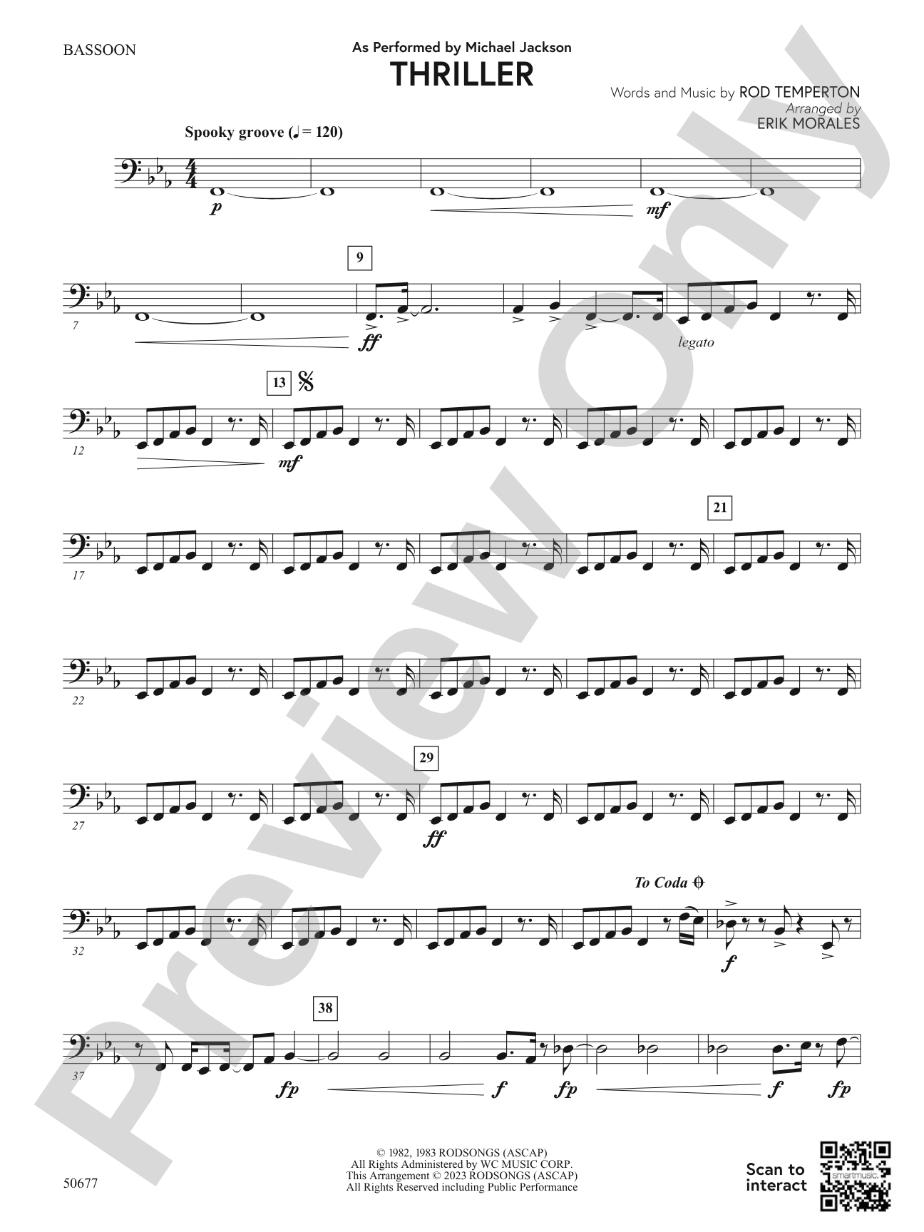 Thriller: Bassoon