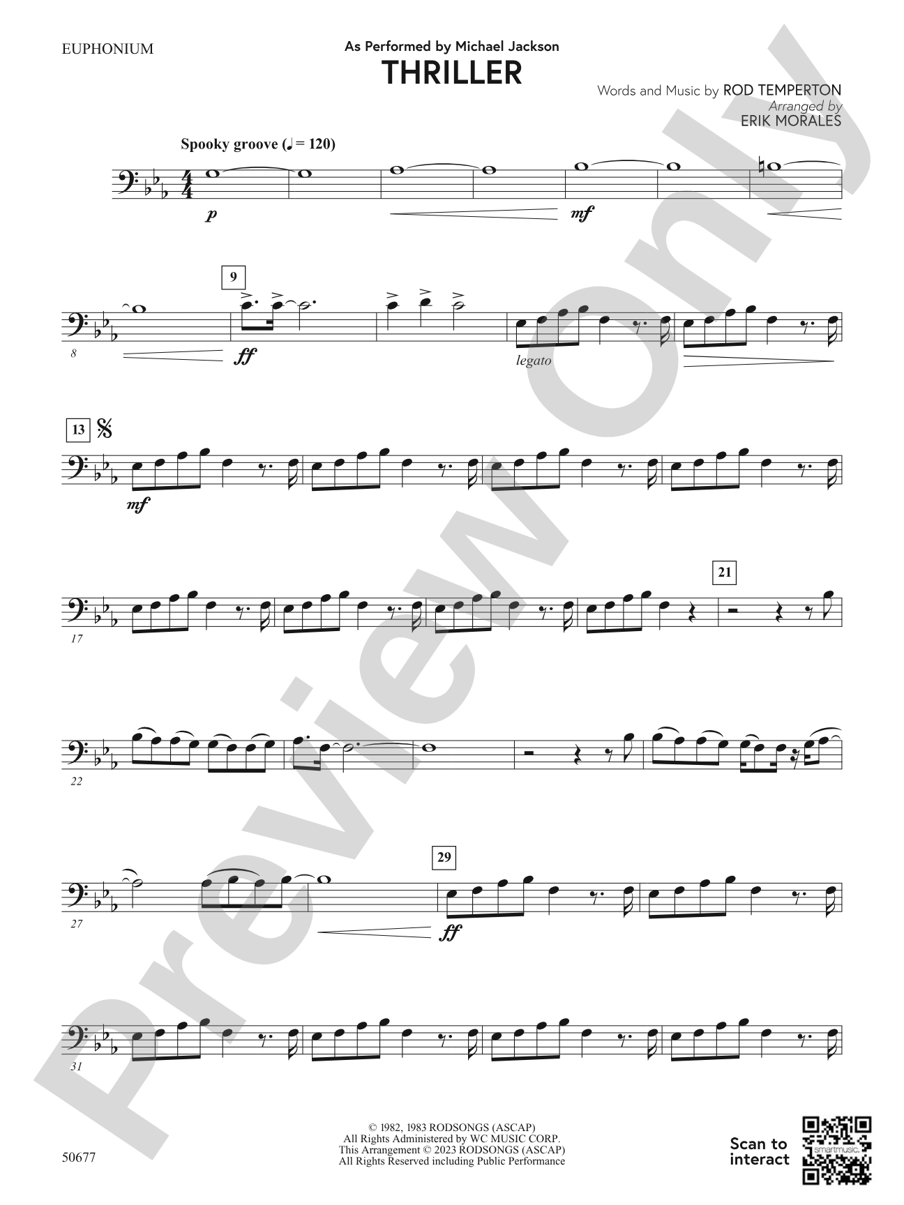 Thriller: Baritone B.C.