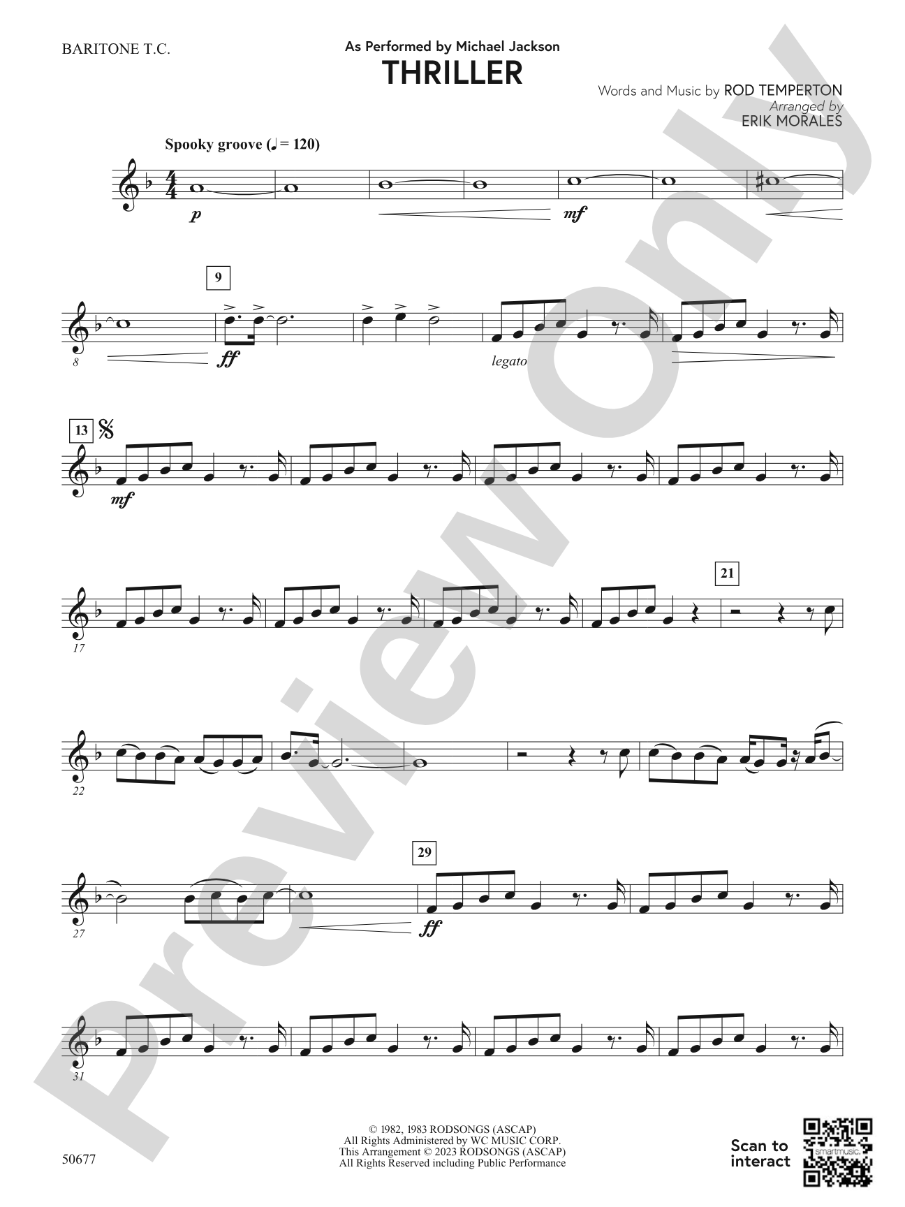 Thriller: Baritone T.C.